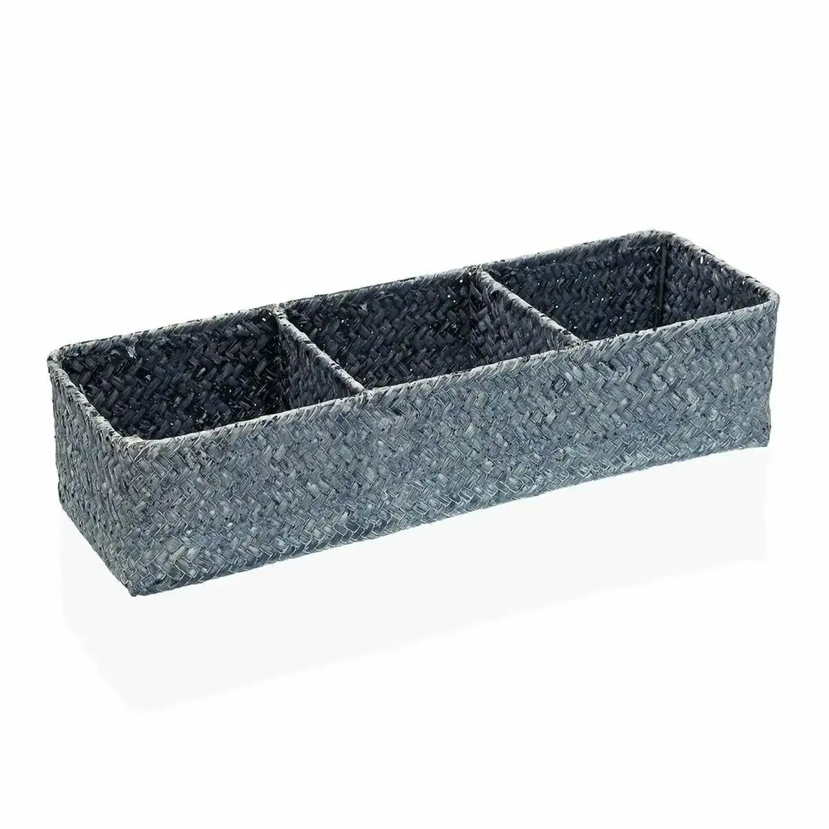 Panier polyvalent versa blue marine algues 12 x 8 x 36 cm_5533. Bienvenue chez DIAYTAR COTE D'IVOIRE - Où Choisir est une Invitation au Voyage. Explorez notre boutique en ligne et découvrez des produits qui vous transportent dans l'univers du Côte d'Ivoire.