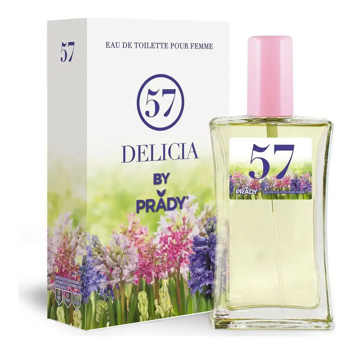 Parfum femme delicia 57 prady parfums edt 100 ml_7073. Bienvenue sur DIAYTAR COTE D'IVOIRE - Où Chaque Produit a son Histoire. Découvrez notre sélection unique et choisissez des articles qui racontent la richesse culturelle et artistique du Côte d'Ivoire.
