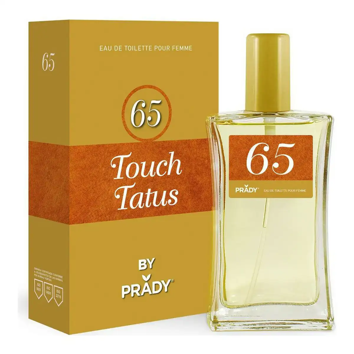 Parfum femme touch tatus 65 prady parfums edt 100 ml_8959. DIAYTAR COTE D'IVOIRE - Où Choisir Devient un Plaisir. Découvrez notre boutique en ligne et choisissez parmi une variété de produits qui satisferont tous vos besoins.