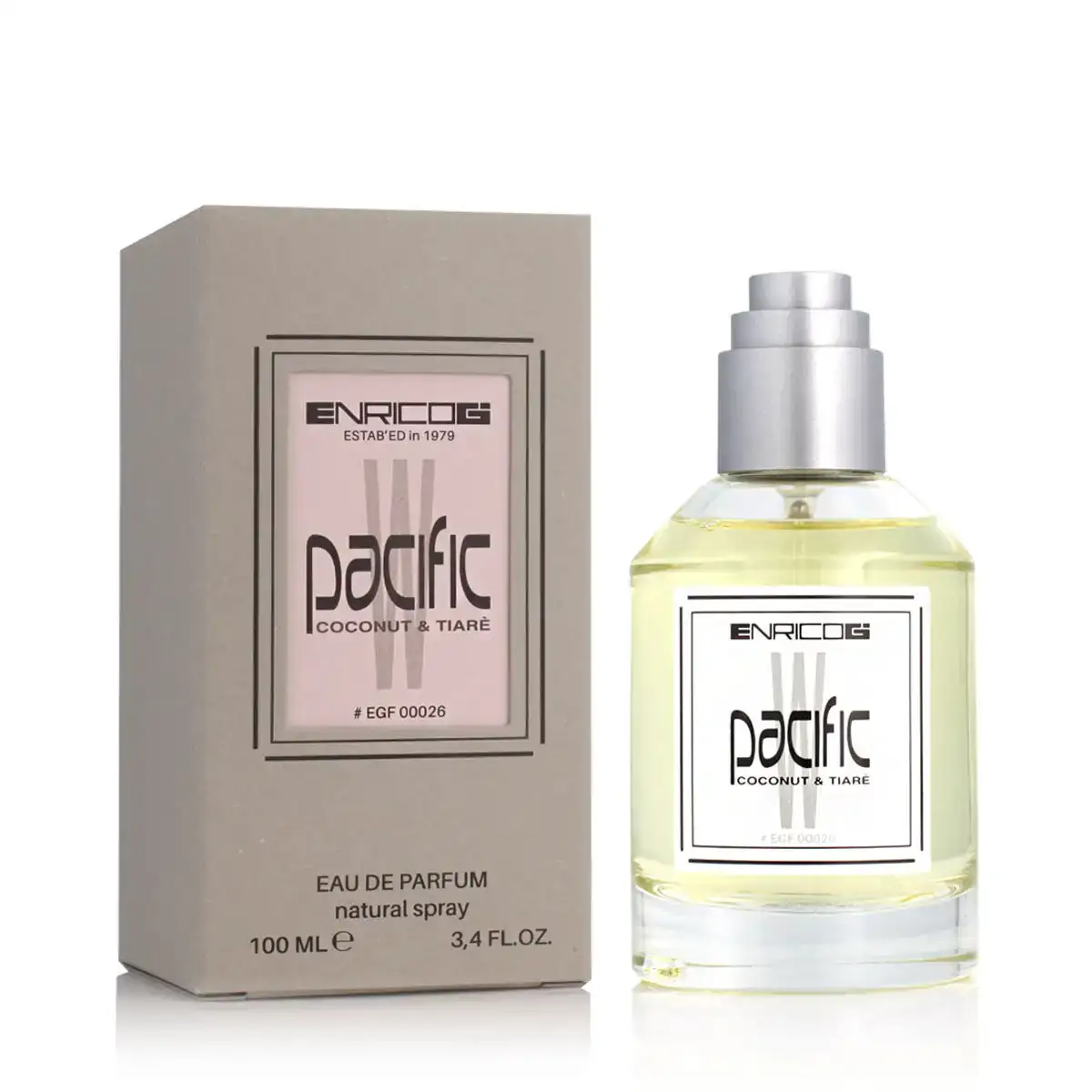 Parfum unisexe enrico gi edp pacific 100 ml_4890. DIAYTAR COTE D'IVOIRE - L'Artisanat à Portée de Clic. Découvrez notre boutique en ligne pour trouver des produits uniques qui célèbrent la créativité et l'artisanat sénégalais.
