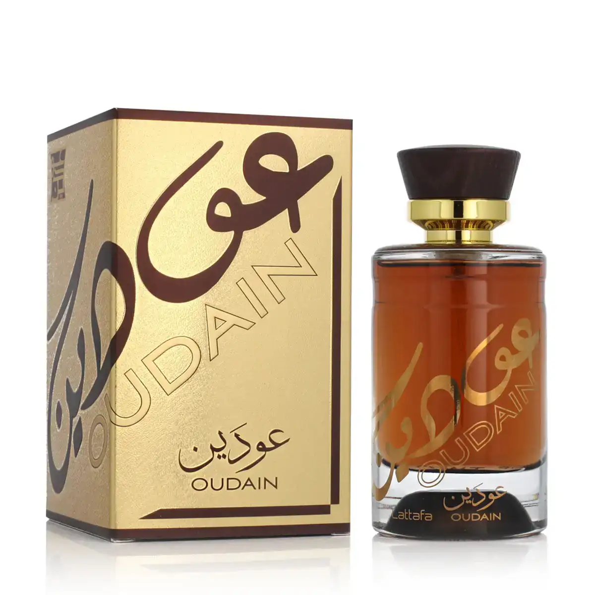 Parfum unisexe lattafa edp oudain 100 ml_3999. DIAYTAR COTE D'IVOIRE - Où Chaque Achat Raconte une Histoire. Explorez notre boutique en ligne et créez votre propre narration à travers notre diversité de produits, chacun portant une signification unique.