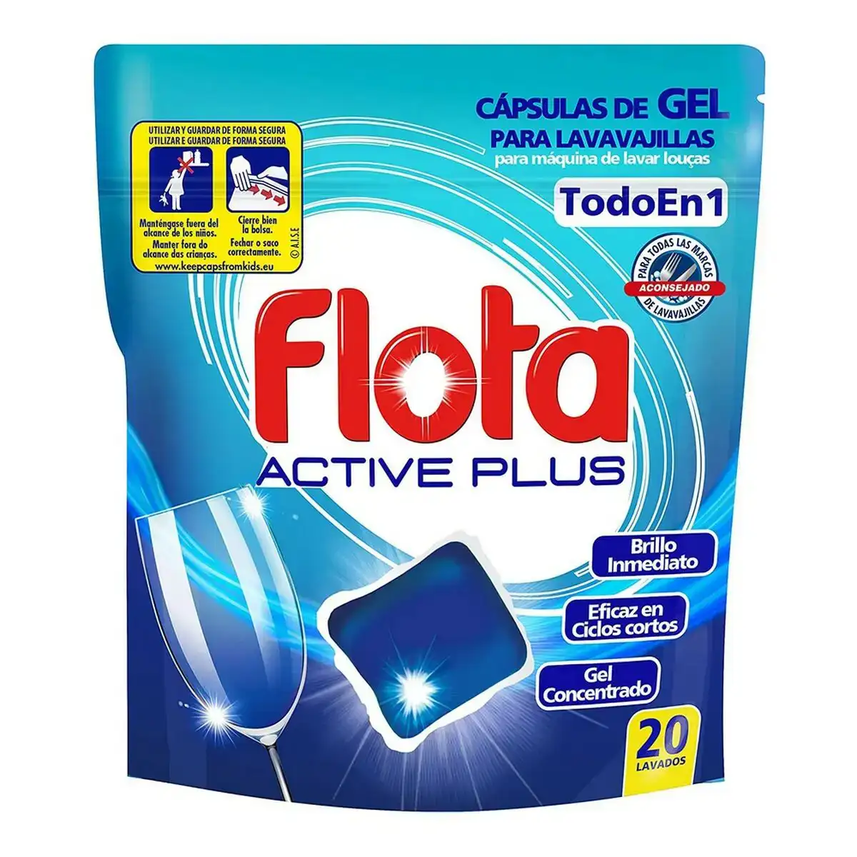 Pastilles pour lave vaisselle active plus flota 20 uds_5843. DIAYTAR COTE D'IVOIRE - Votre Escale Shopping incontournable. Explorez notre boutique en ligne et dénichez des trésors qui reflètent la richesse culturelle et la modernité du Côte d'Ivoire.