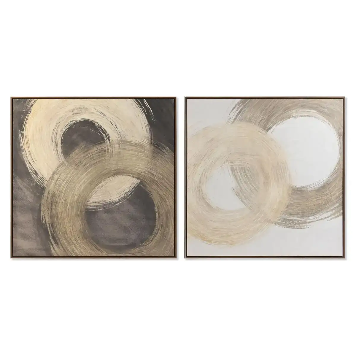 Peinture dkd home decor 100 x 4 x 100 cm cercles modernes 2 unite s_6539. DIAYTAR COTE D'IVOIRE - Là où Chaque Clic Compte. Parcourez notre boutique en ligne et laissez-vous guider vers des trouvailles uniques qui enrichiront votre quotidien.