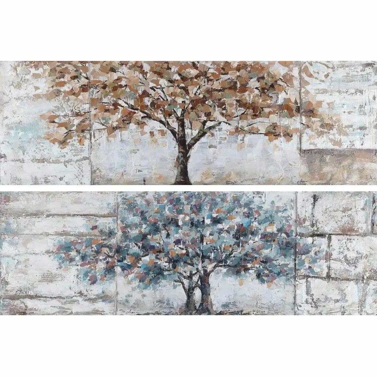 Peinture dkd home decor 150 x 3 5 x 50 cm arbre traditionnel 2 unite s_4807. DIAYTAR COTE D'IVOIRE - Où Chaque Produit a son Histoire à Raconter. Parcourez notre catalogue et découvrez des articles qui portent en eux la passion et l'histoire du Côte d'Ivoire.