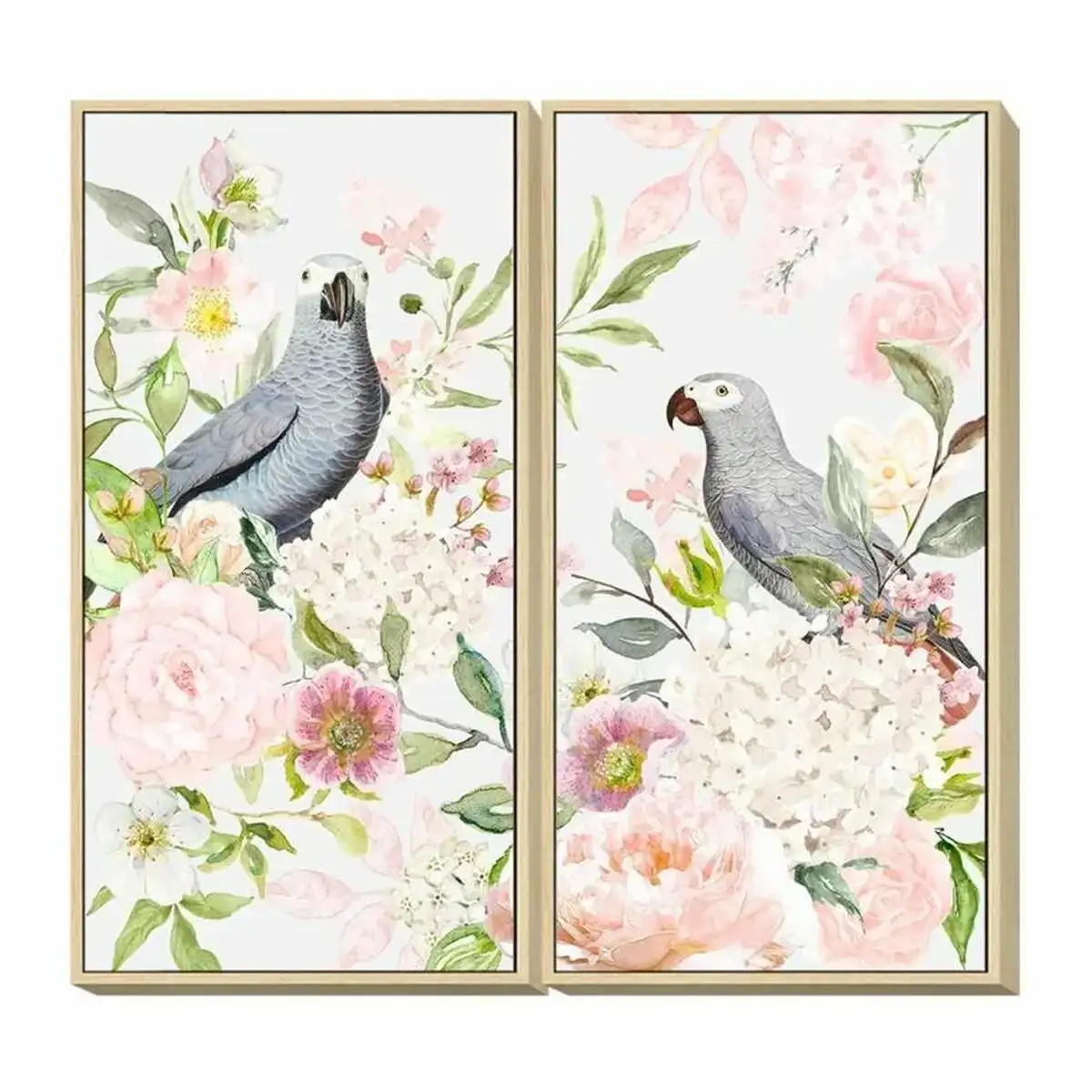 Peinture dkd home decor 60 x 4 x 120 cm fleurs shabby chic 2 unite s_6812. DIAYTAR COTE D'IVOIRE - Où Chaque Produit a son Histoire à Raconter. Parcourez notre catalogue et découvrez des articles qui portent en eux la passion et l'histoire du Côte d'Ivoire.