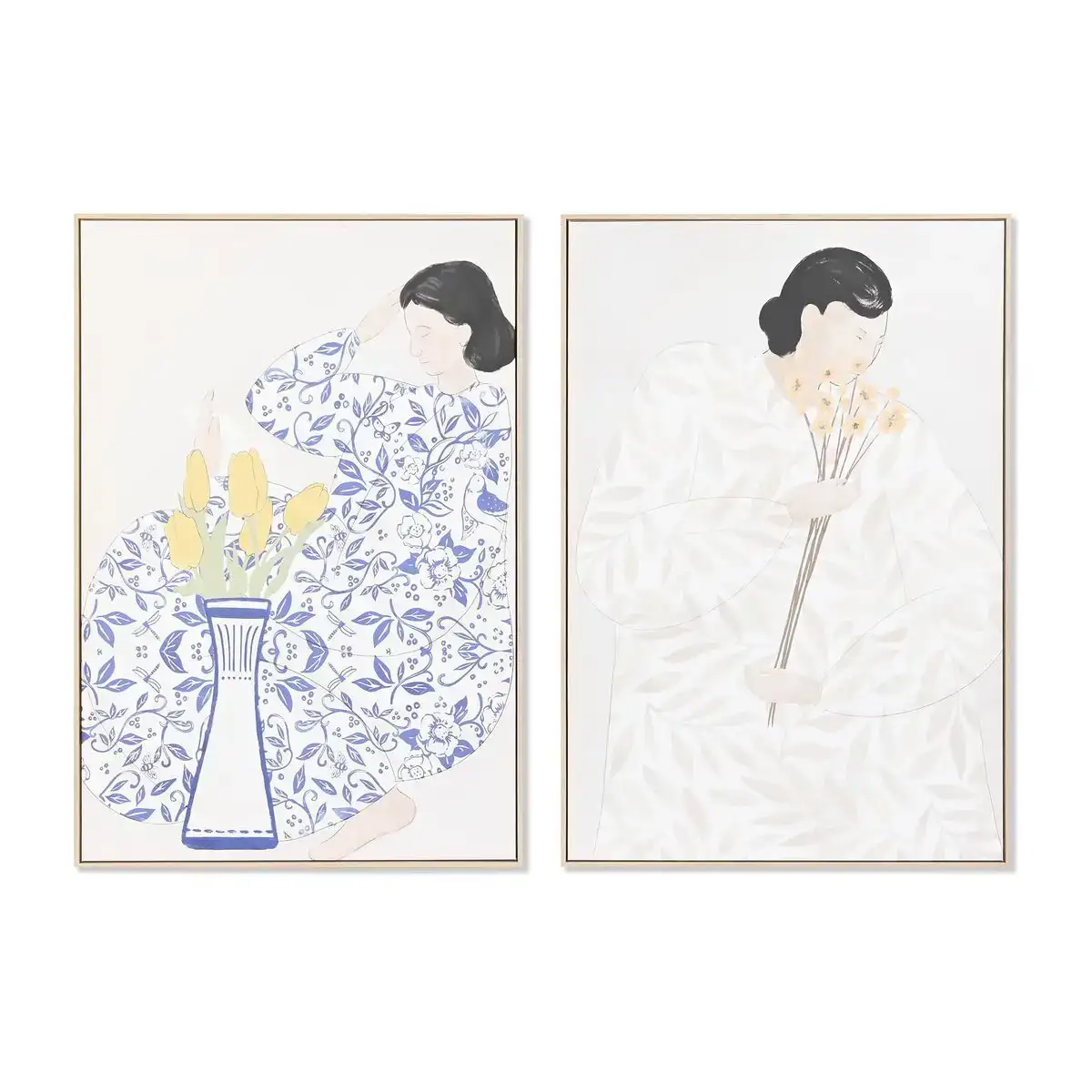 Peinture dkd home decor 80 x 4 x 120 cm fleurs scandinaves 2 unite s_9209. DIAYTAR COTE D'IVOIRE - Votre Escapade Shopping Virtuelle. Explorez notre boutique en ligne et dénichez des trésors qui évoquent la culture et le savoir-faire sénégalais, un clic à la fois.