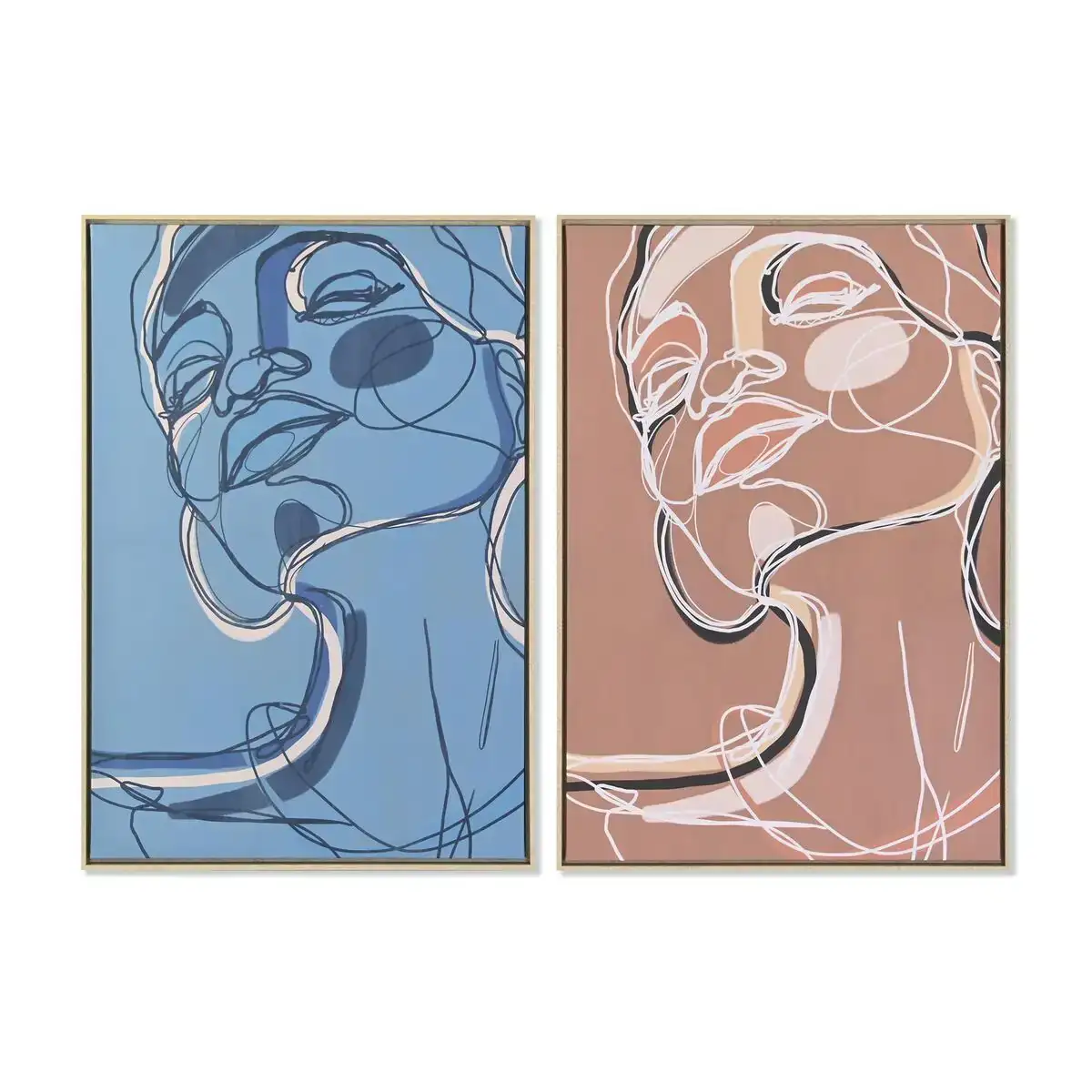 Peinture dkd home decor 84 x 4 5 x 123 cm lady modern 2 unite s_3579. DIAYTAR COTE D'IVOIRE - L'Art de Vivre le Shopping Authentique. Découvrez notre boutique en ligne et trouvez des produits qui incarnent la passion et le savoir-faire du Côte d'Ivoire.