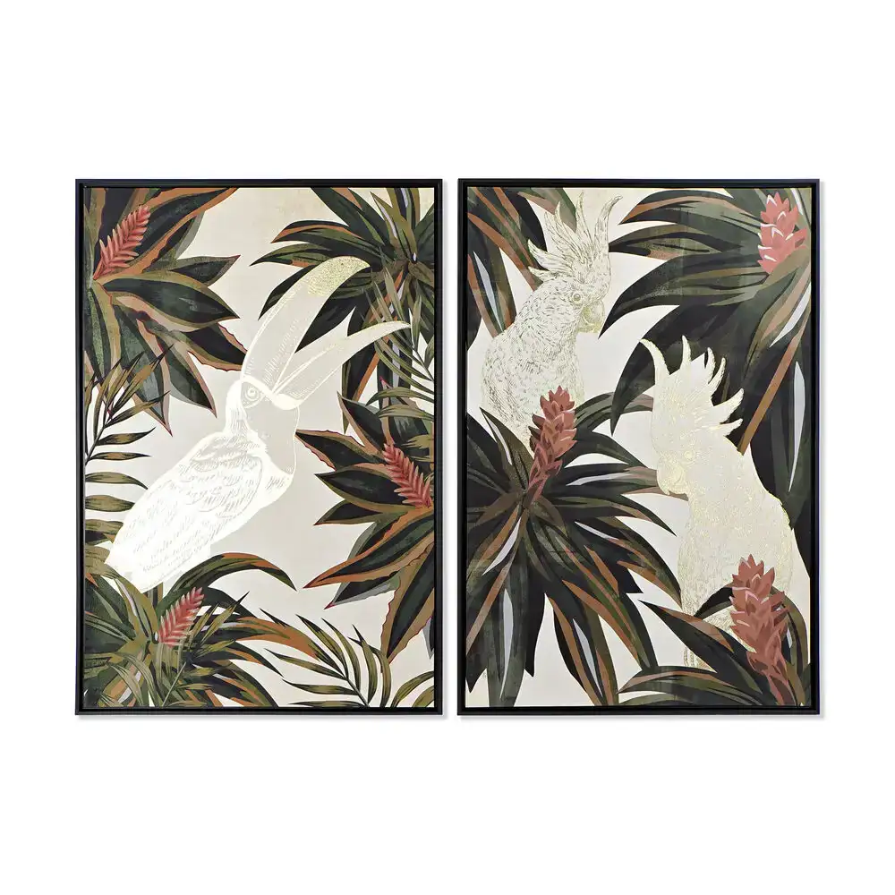 Peinture dkd home decor 84 x 4 5 x 124 cm perroquet tropical 2 unite s_2188. Entrez dans le Monde Éclectique de DIAYTAR COTE D'IVOIRE. Explorez nos catégories et dénichez des trésors qui reflètent la richesse et l'authenticité du Côte d'Ivoire.