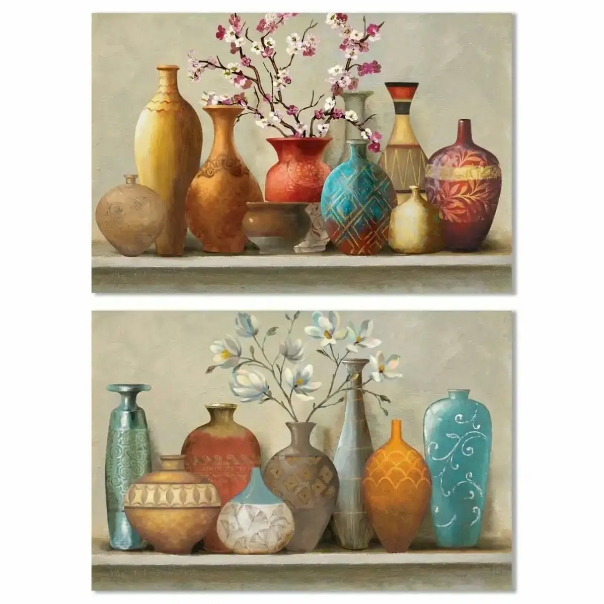 Peinture dkd home decor vase colonial 120 x 3 x 80 cm 2 unite s_8163. DIAYTAR COTE D'IVOIRE - Où l'Élégance Rencontré l'Accessibilité. Parcourez notre catalogue et trouvez des produits qui apportent une touche de sophistication à votre vie quotidienne sans compromettre votre budget.