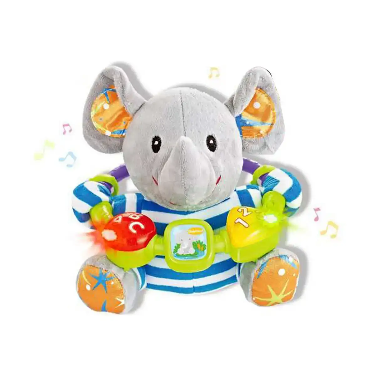 Peluche avec sons reig elephant_9114. DIAYTAR COTE D'IVOIRE - L'Essence de la Tradition et de la Modernité réunies. Explorez notre plateforme en ligne pour trouver des produits authentiques du Côte d'Ivoire, tout en découvrant les dernières tendances du monde moderne.