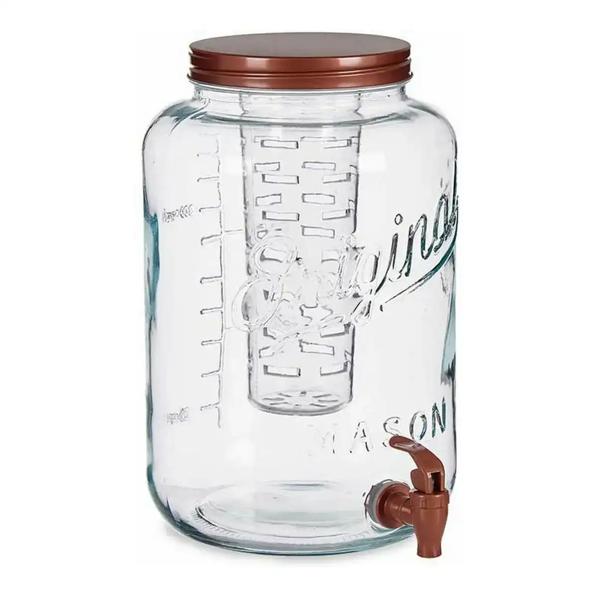 Pichet transparent cuivre me tal plastique verre 20 7 x 31 5 x 20 7 cm 8 l_1524. Entrez dans l'Univers de DIAYTAR COTE D'IVOIRE - Où le Choix Rencontre l'Authenticité. Explorez nos rayons virtuels et trouvez des produits qui incarnent la richesse de notre culture.
