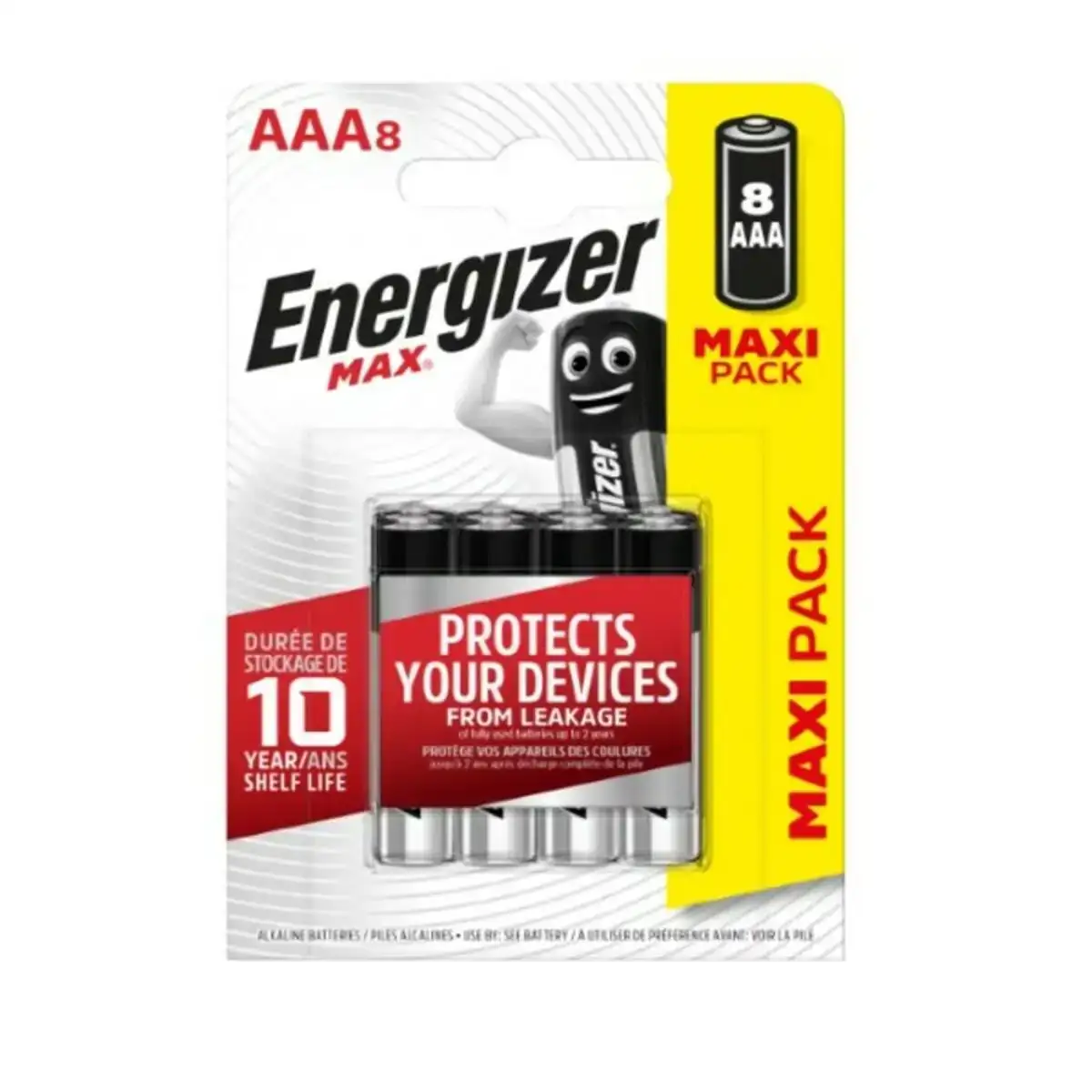 Piles energizer max lr03 aaa 8 pcs_7774. DIAYTAR COTE D'IVOIRE - L'Art de Vivre avec Authenticité. Explorez notre gamme de produits artisanaux et découvrez des articles qui apportent une touche unique à votre vie.