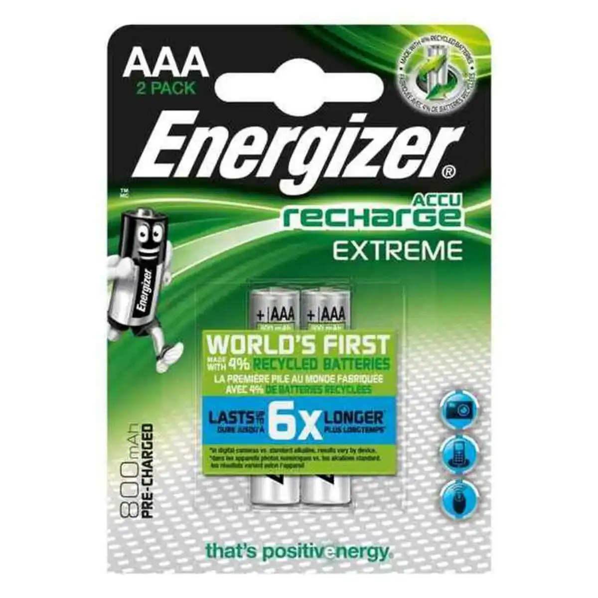 Piles rechargeables energizer e300624300 aaa hr03 800 mah argent_9463. Entrez dans l'Univers de DIAYTAR COTE D'IVOIRE - Votre Destination de Shopping Complète. Découvrez des produits qui reflètent la diversité et la richesse culturelle du Côte d'Ivoire, le tout à portée de clic.