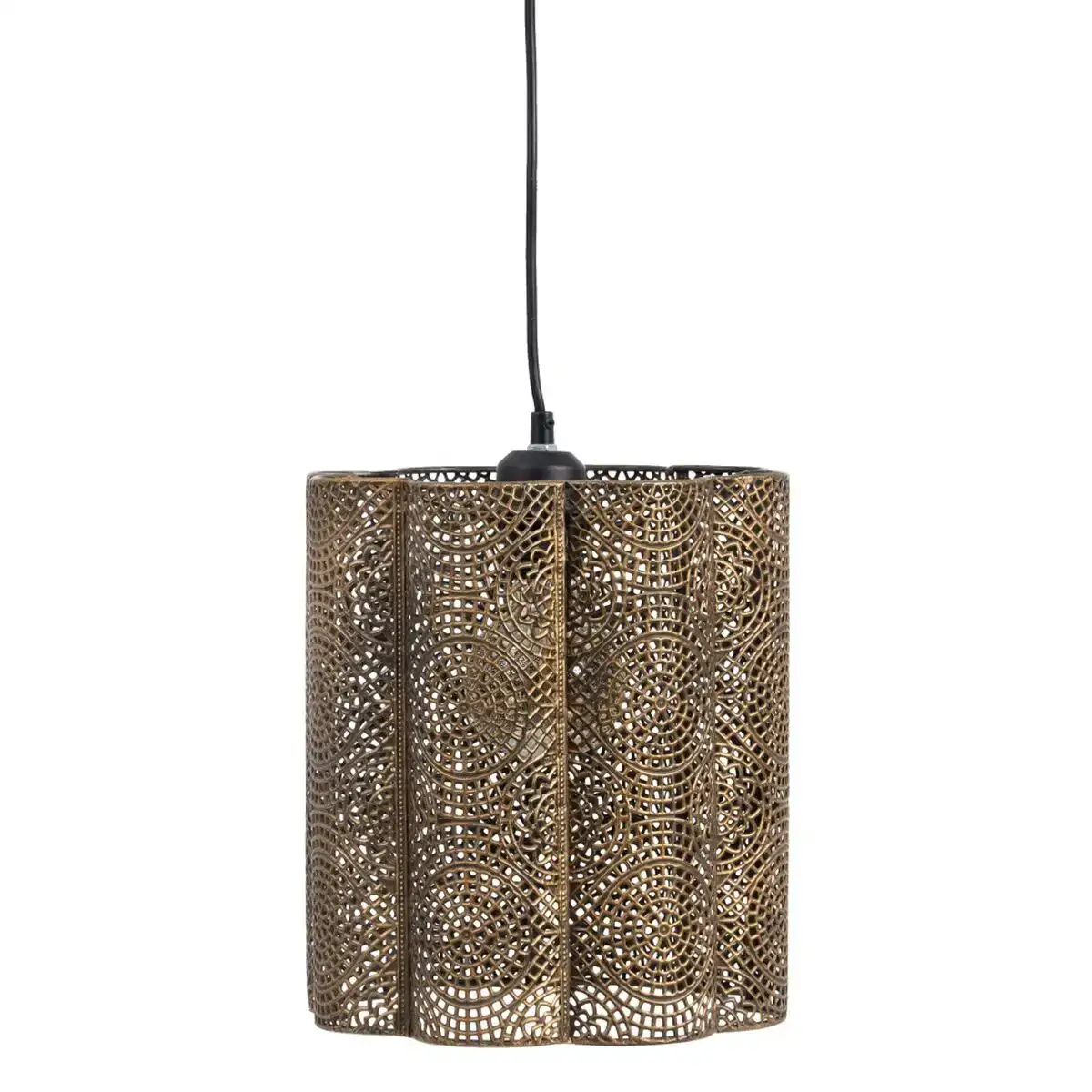 Plafonnier 24 x 24 x 30 5 cm me tal dore_5236. DIAYTAR COTE D'IVOIRE - Votre Passage vers le Chic et l'Élégance. Naviguez à travers notre boutique en ligne pour trouver des produits qui ajoutent une touche sophistiquée à votre style.