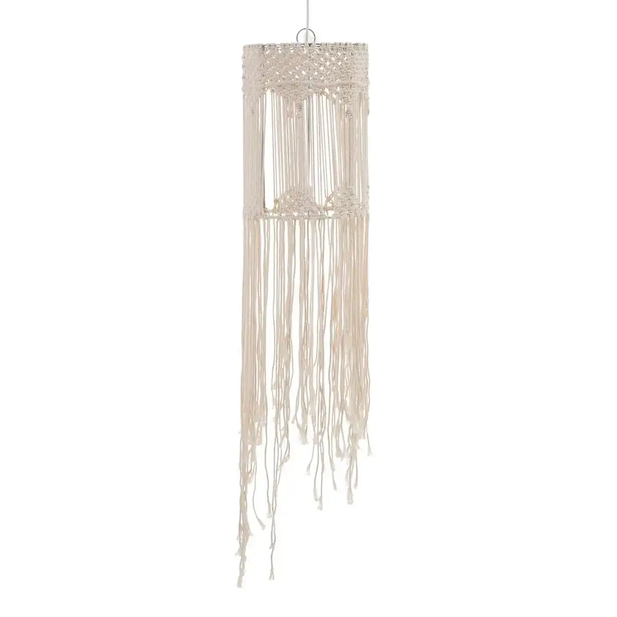 Plafonnier 25 x 25 x 150 cm beige_2399. DIAYTAR COTE D'IVOIRE - L'Art de Vivre le Shopping Authentique. Découvrez notre boutique en ligne et trouvez des produits qui célèbrent la culture et l'héritage du Côte d'Ivoire.