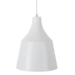Plafonnier 27 x 27 x 36 cm aluminium blanc_1913. DIAYTAR COTE D'IVOIRE - Où la Qualité est Notre Engagement. Explorez notre boutique en ligne pour découvrir des produits conçus pour vous apporter satisfaction et plaisir.