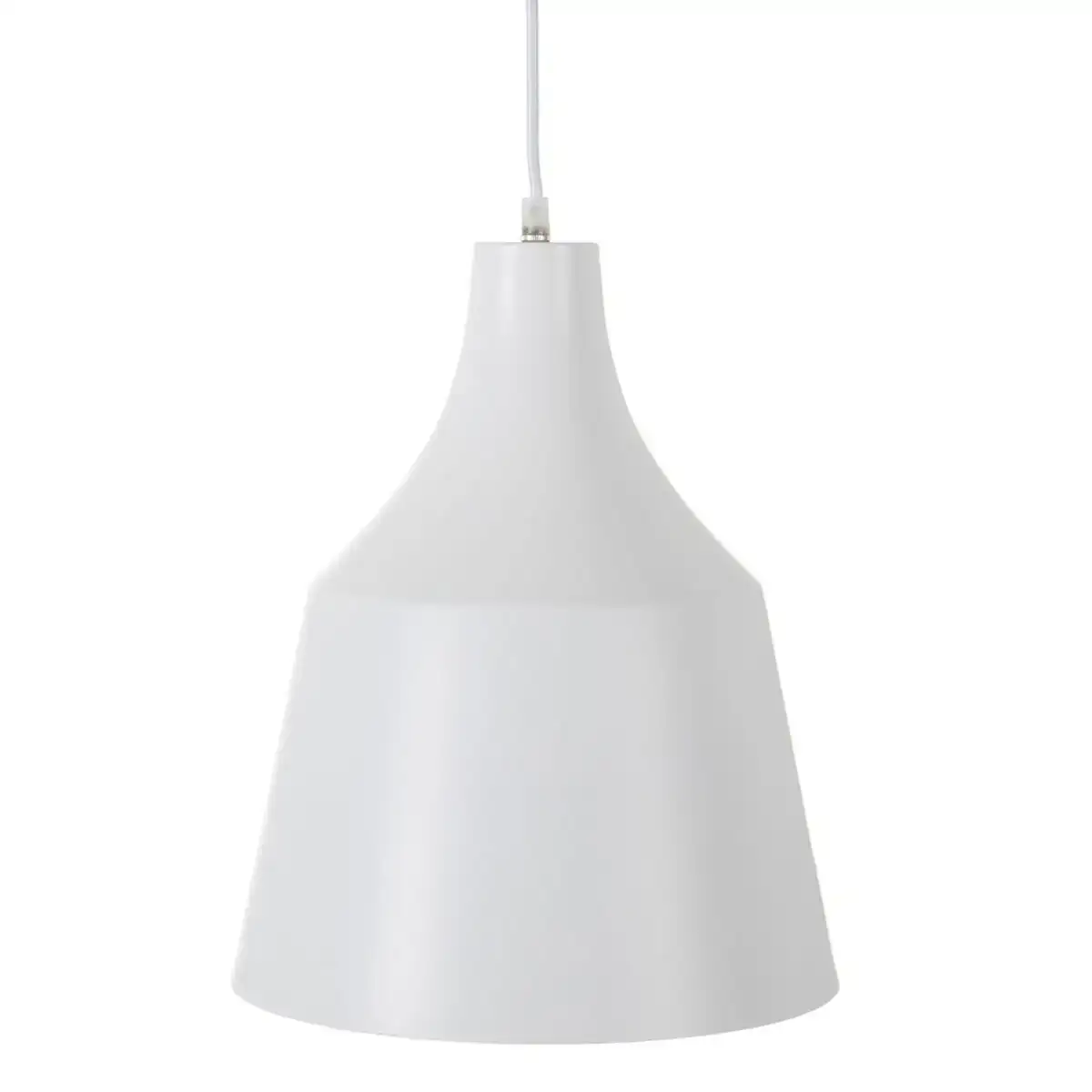 Plafonnier 27 x 27 x 36 cm aluminium blanc_1913. DIAYTAR COTE D'IVOIRE - Où la Qualité est Notre Engagement. Explorez notre boutique en ligne pour découvrir des produits conçus pour vous apporter satisfaction et plaisir.