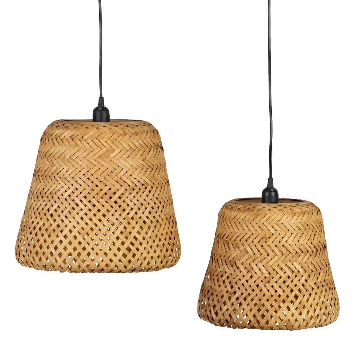 Plafonnier 35 5 x 35 5 x 30 5 cm bambou naturel 2 unite s_6780. Bienvenue sur DIAYTAR COTE D'IVOIRE - Où le Shopping est une Affaire Personnelle. Découvrez notre sélection et choisissez des produits qui reflètent votre unicité et votre individualité.