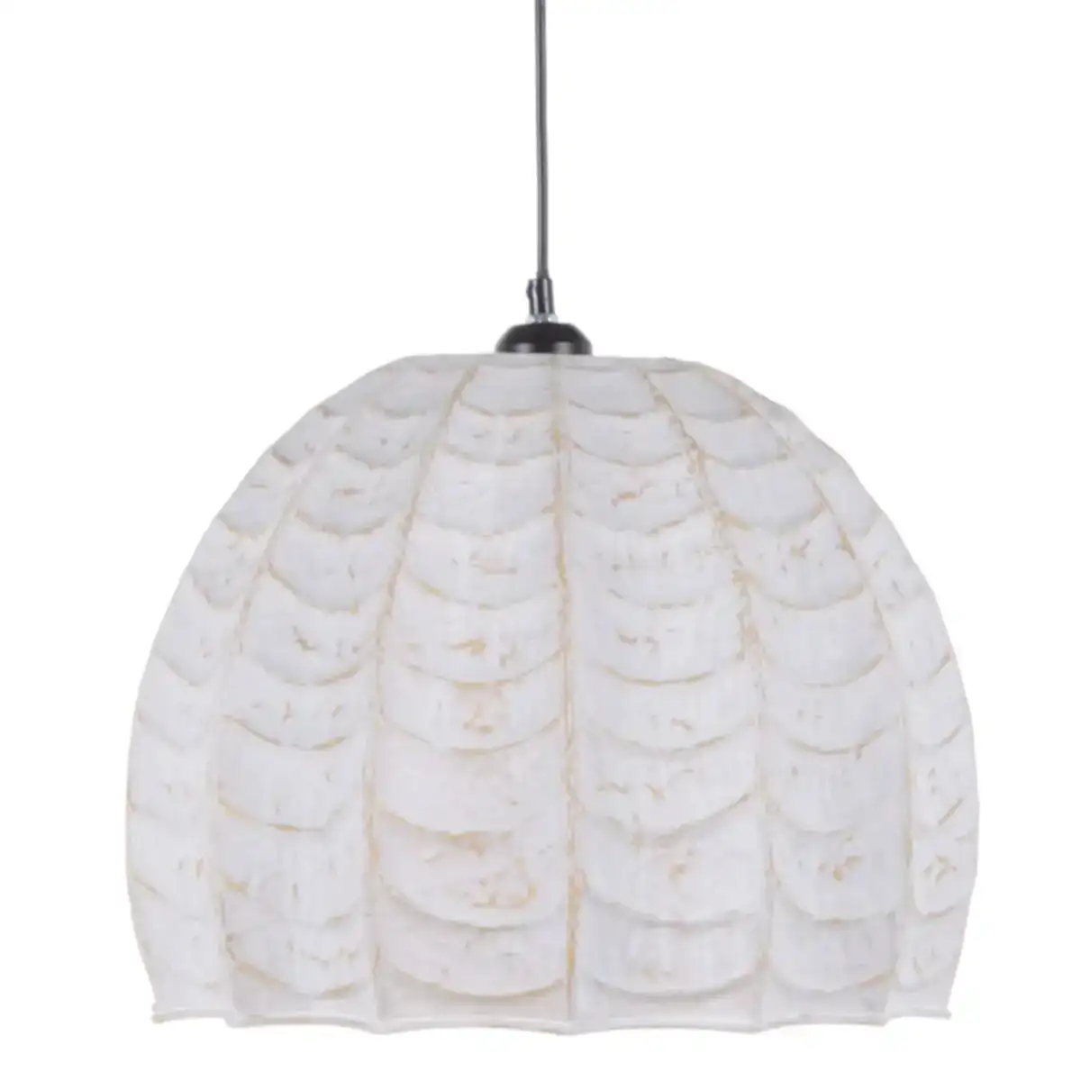 Plafonnier 37 5 x 37 5 x 31 cm me tal blanc_1687. DIAYTAR COTE D'IVOIRE - Où Chaque Achat Raconte une Histoire. Explorez notre boutique en ligne et créez votre propre narration à travers notre diversité de produits, chacun portant une signification unique.