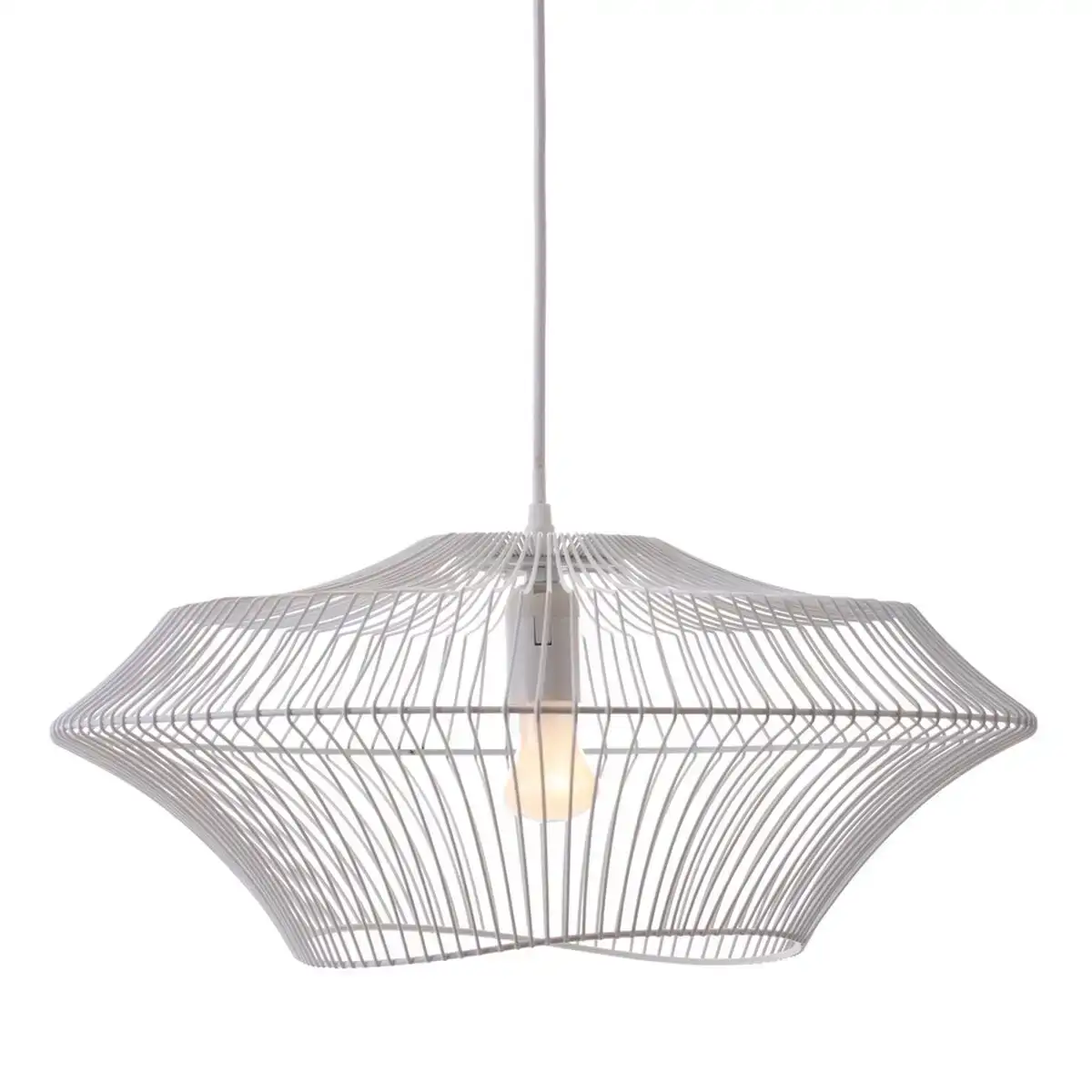 Plafonnier 48 5 x 48 5 cm me tal blanc_8815. Entrez dans l'Univers de DIAYTAR COTE D'IVOIRE - Où Choisir est un Voyage. Explorez notre gamme diversifiée et trouvez des articles qui répondent à tous vos besoins et envies.