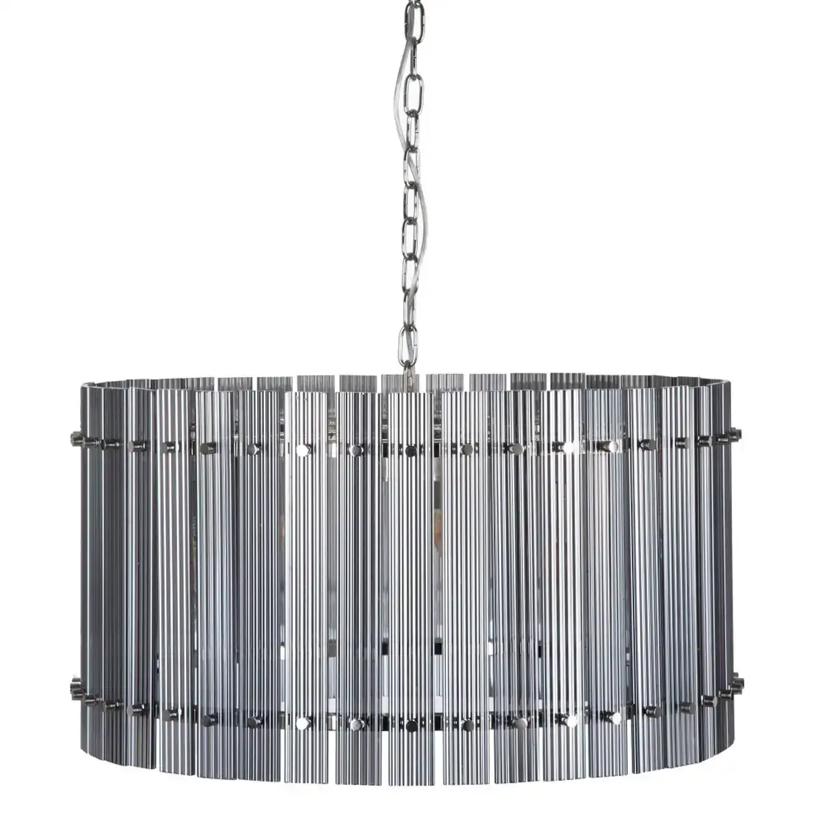 Plafonnier 76 x 76 x 39 cm cristal me tal argente_3146. DIAYTAR COTE D'IVOIRE - Un Monde de Possibilités à Portée de Clic. Parcourez notre site web pour découvrir des sélections infinies, de l'épicerie aux bijoux, et vivez une expérience d'achat sans pareil.