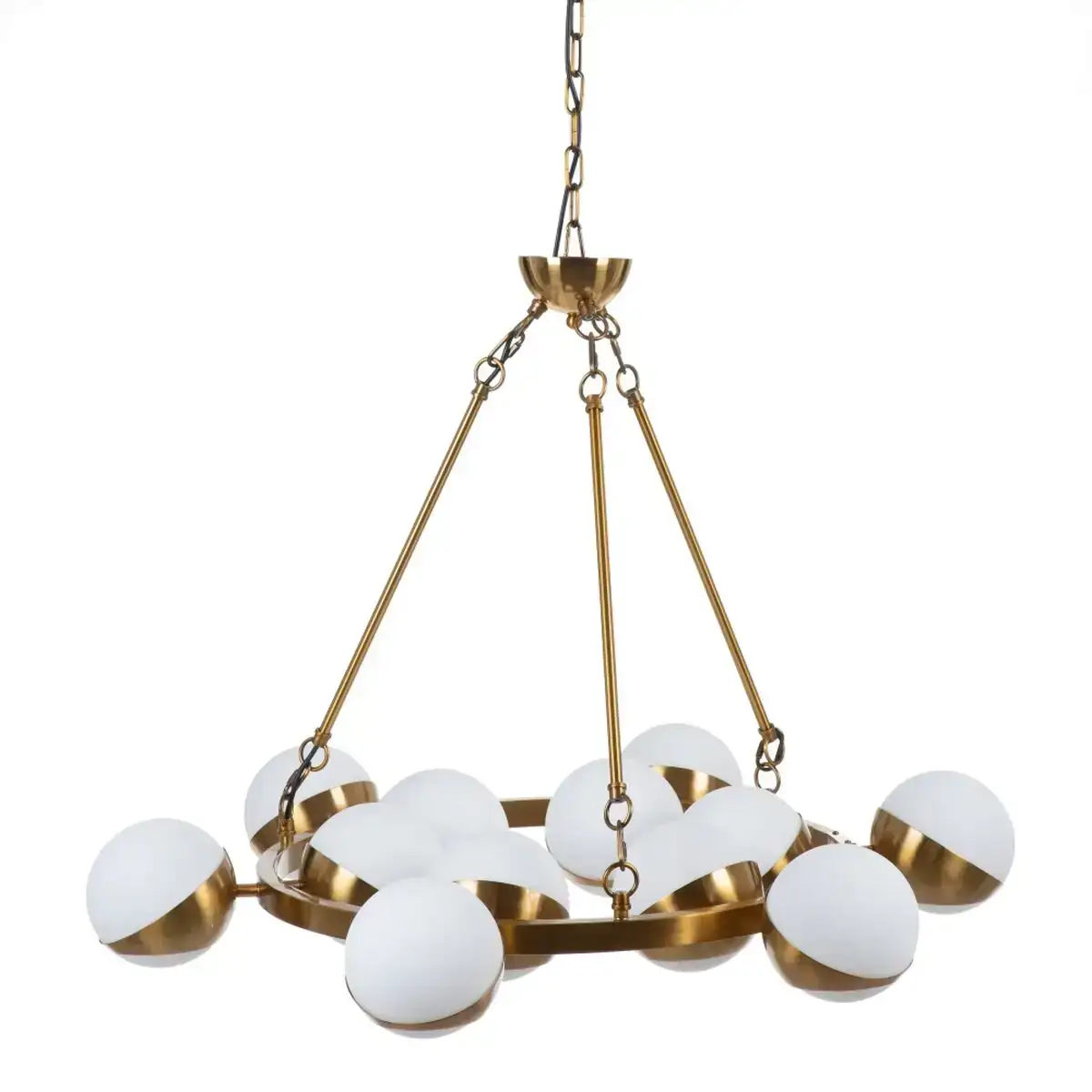 Plafonnier 96 x 96 x 75 cm cristal me tal dore_9701. DIAYTAR COTE D'IVOIRE - Où Choisir est un Voyage Cultuel. Explorez notre boutique en ligne et découvrez des produits qui célèbrent la richesse et la diversité culturelle du Côte d'Ivoire.