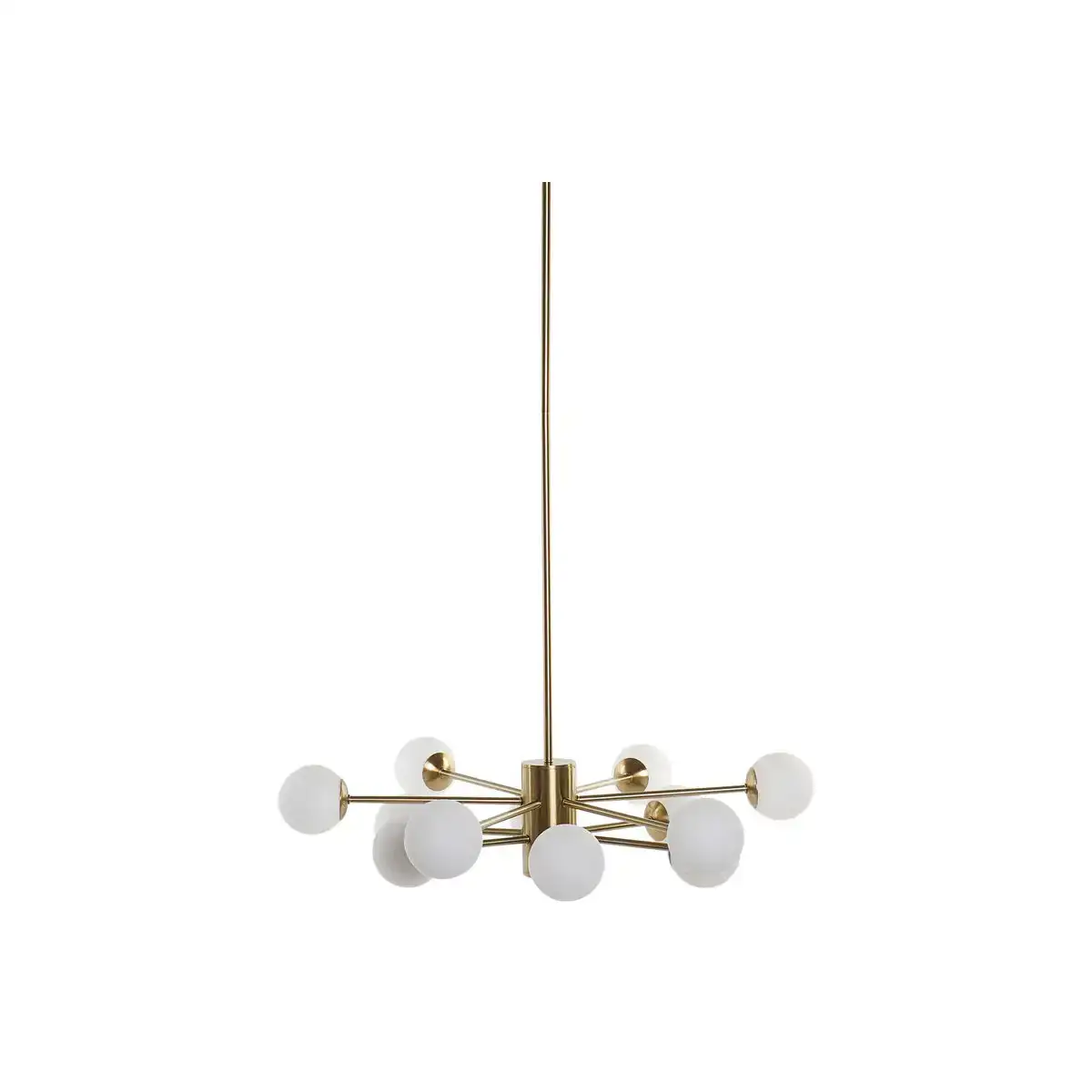 Plafonnier dkd home decor 94 x 94 x 145 cm cristal me tal dore_2568. DIAYTAR COTE D'IVOIRE - Votre Escapade Shopping Virtuelle. Explorez notre boutique en ligne et dénichez des trésors qui évoquent la culture et le savoir-faire sénégalais, un clic à la fois.