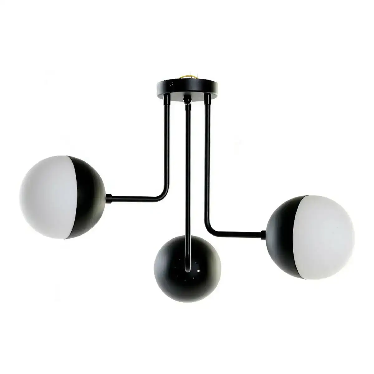 Plafonnier dkd home decor blanc noir me tal cristal 220 v 50 w 61 x 58 x 46 cm_3981. Bienvenue chez DIAYTAR COTE D'IVOIRE - Où le Shopping Rencontre la Qualité. Explorez notre sélection soigneusement conçue et trouvez des produits qui définissent le luxe abordable.