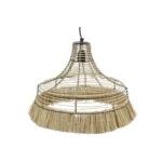 Plafonnier dkd home decor me tal naturel 40 w jute 45 x 45 x 36 cm_6320. DIAYTAR COTE D'IVOIRE - Là où Chaque Produit est une Trouvaille Unique. Découvrez notre boutique en ligne et trouvez des articles qui vous distinguent par leur originalité.