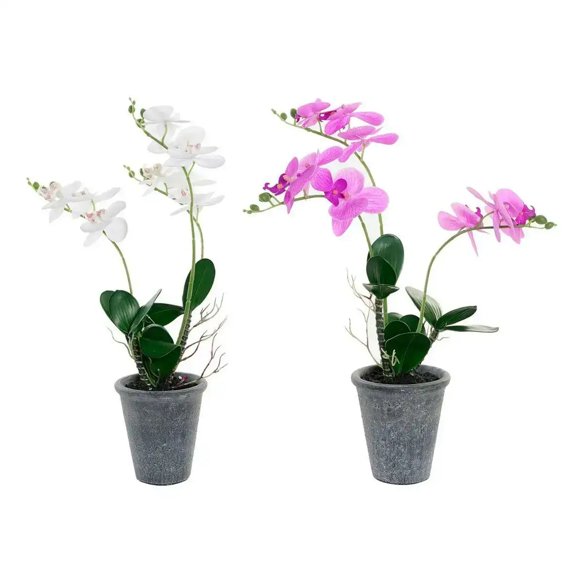 Plante de corative dkd home decor 30 x 22 x 51 cm gris lilas blanc orchide e 2 unite s_1964. Bienvenue sur DIAYTAR COTE D'IVOIRE - Où l'Authenticité Rencontre le Confort. Plongez dans notre univers de produits qui allient tradition et commodité pour répondre à vos besoins.