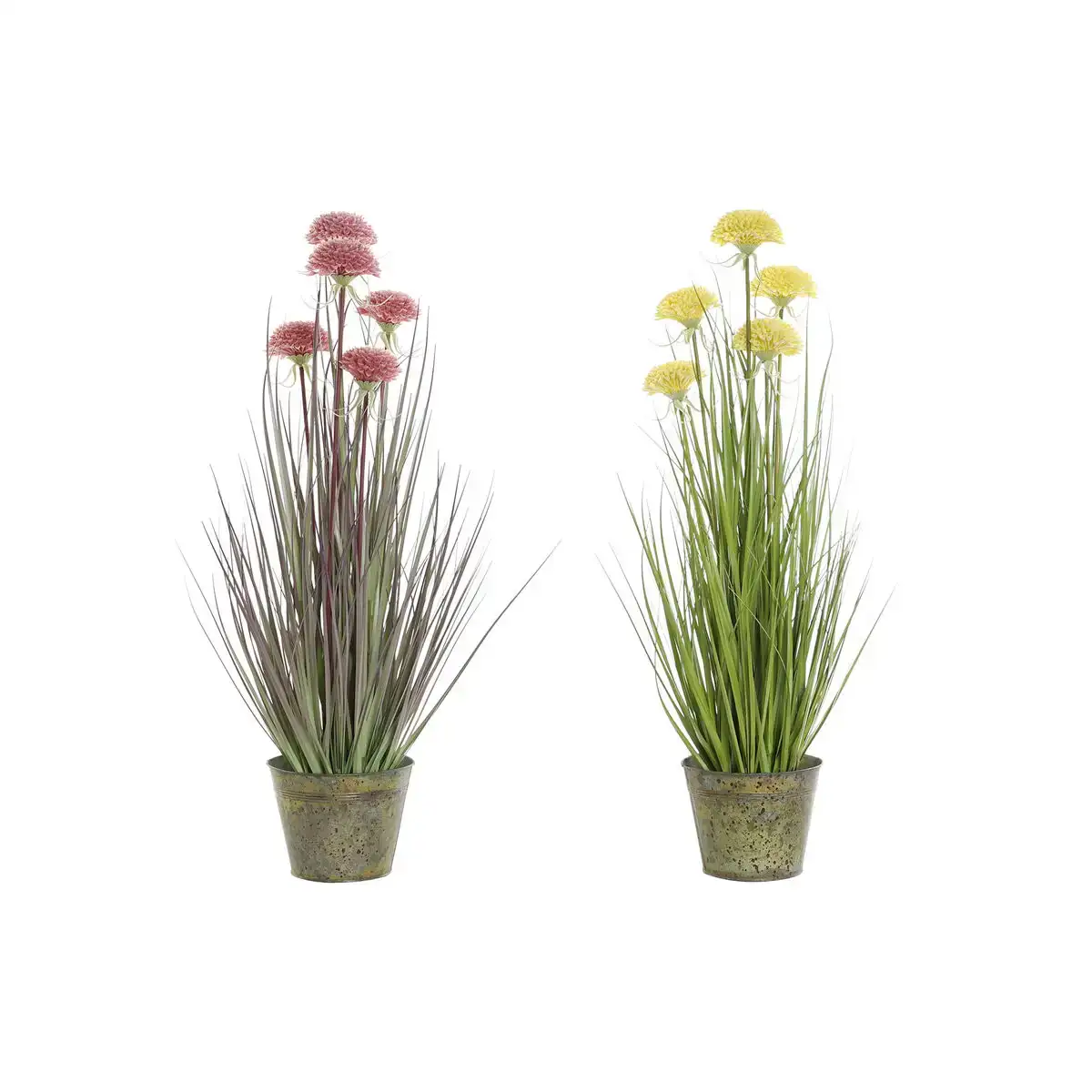 Plante de corative dkd home decor 30 x 30 x 78 cm rose me tal jaune pvc 2 unite s_2694. Bienvenue chez DIAYTAR COTE D'IVOIRE - Votre Porte d'Accès à la Diversité. Découvrez notre boutique en ligne et choisissez parmi une pléthore d'articles qui célèbrent la richesse culturelle du Côte d'Ivoire et au-delà.
