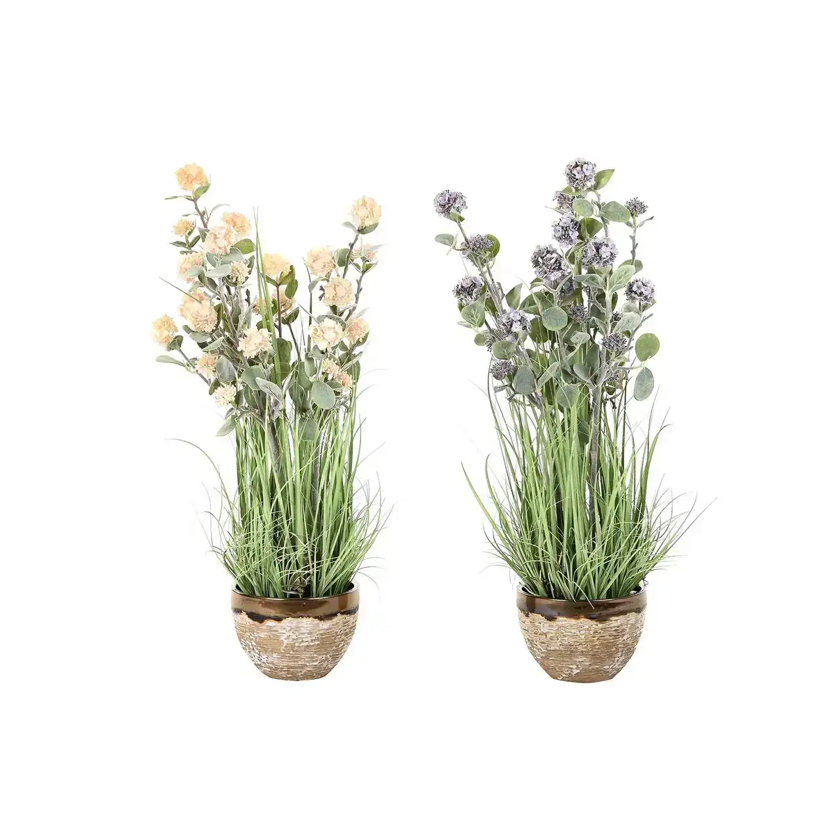 Plante de corative dkd home decor 30 x 30 x 78 cm rose me tal lilas vert pvc 2 unite s_7422. Bienvenue sur DIAYTAR COTE D'IVOIRE - Où le Shopping est une Affaire Personnelle. Découvrez notre sélection et choisissez des produits qui reflètent votre unicité et votre individualité.
