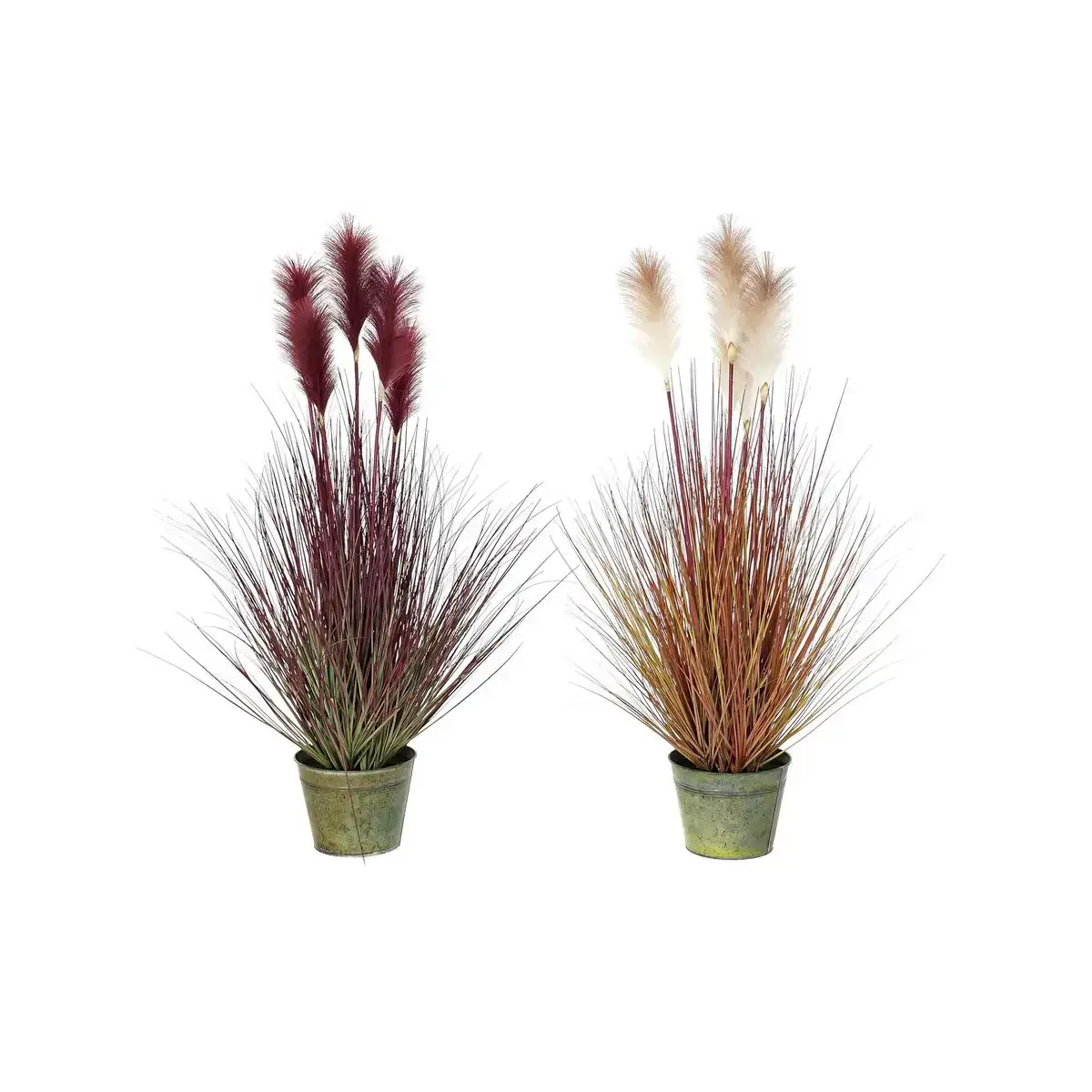 Plante de corative dkd home decor seau 30 x 30 x 106 cm orange polye thyle ne bordeaux laiton 2 unite s_9190. DIAYTAR COTE D'IVOIRE - Votre Plateforme pour un Shopping Inspiré. Explorez nos offres variées et découvrez des articles qui stimulent votre créativité et embellissent votre vie.