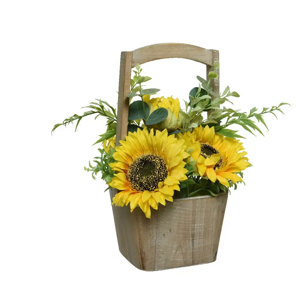 Plante de corative everlands cache pot 23 x 23 x 31 cm tournesol_2349. DIAYTAR COTE D'IVOIRE - Où Choisir est un Acte de Création. Naviguez à travers notre plateforme et choisissez des produits qui complètent votre histoire personnelle.