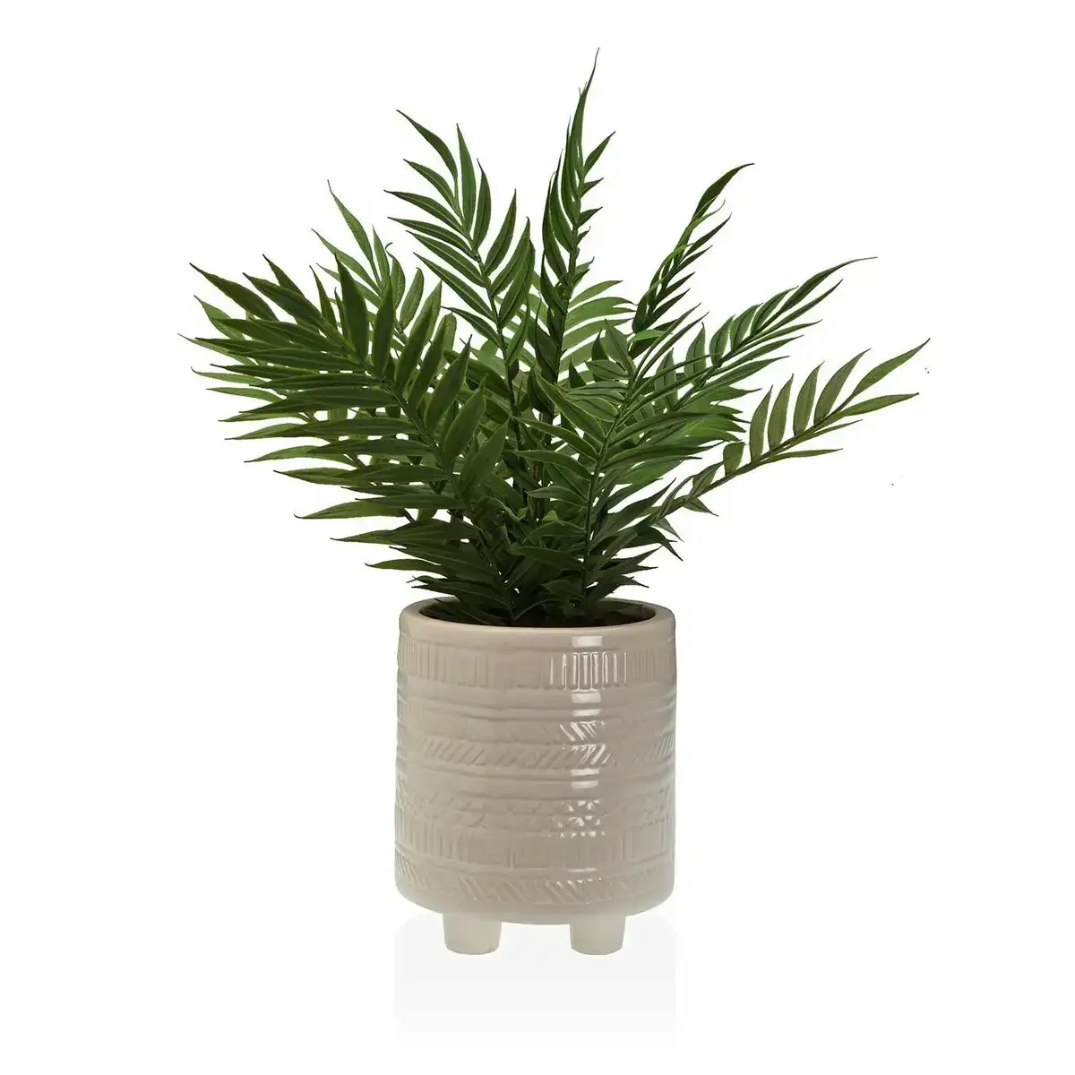 Plante de corative versa ce ramique plastique 15 x 31 5 x 15 cm_1294. DIAYTAR COTE D'IVOIRE - Là où Chaque Achat a du Sens. Explorez notre gamme et choisissez des produits qui racontent une histoire, du traditionnel au contemporain.