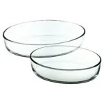 Plaque de cuisson en verre borosilicate transparent 2 pcs_4210. DIAYTAR COTE D'IVOIRE - Votre Passage Vers l'Excellence Shopping. Découvrez un catalogue en ligne qui offre une expérience d'achat exceptionnelle, avec des produits soigneusement sélectionnés pour satisfaire tous les goûts.