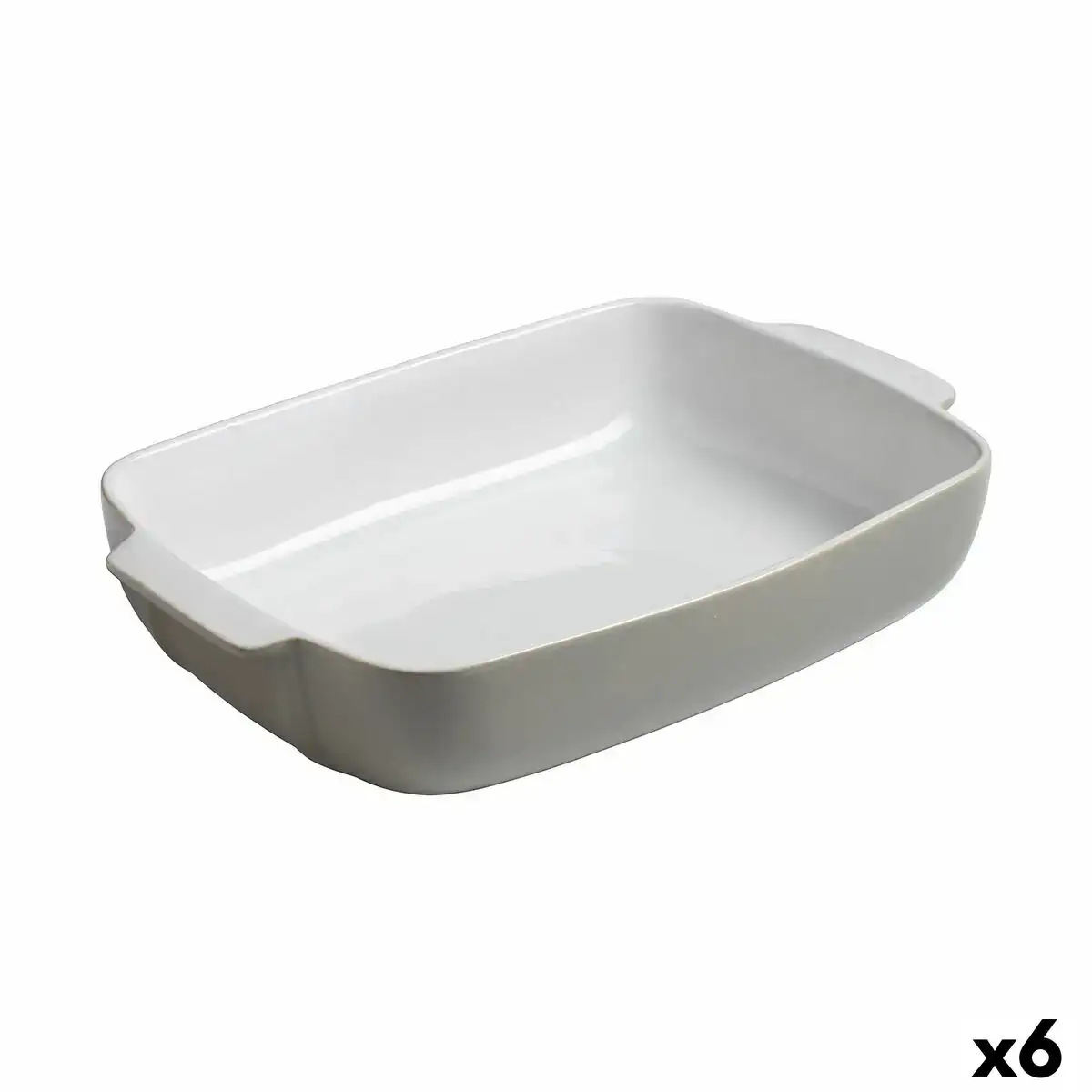 Plat a four pyrex signature rectangulaire 36 x 23 x 8 cm ce ramique blanche 6 unite s_8572. Bienvenue chez DIAYTAR COTE D'IVOIRE - Où Choisir est un Voyage. Plongez dans notre plateforme en ligne pour trouver des produits qui ajoutent de la couleur et de la texture à votre quotidien.