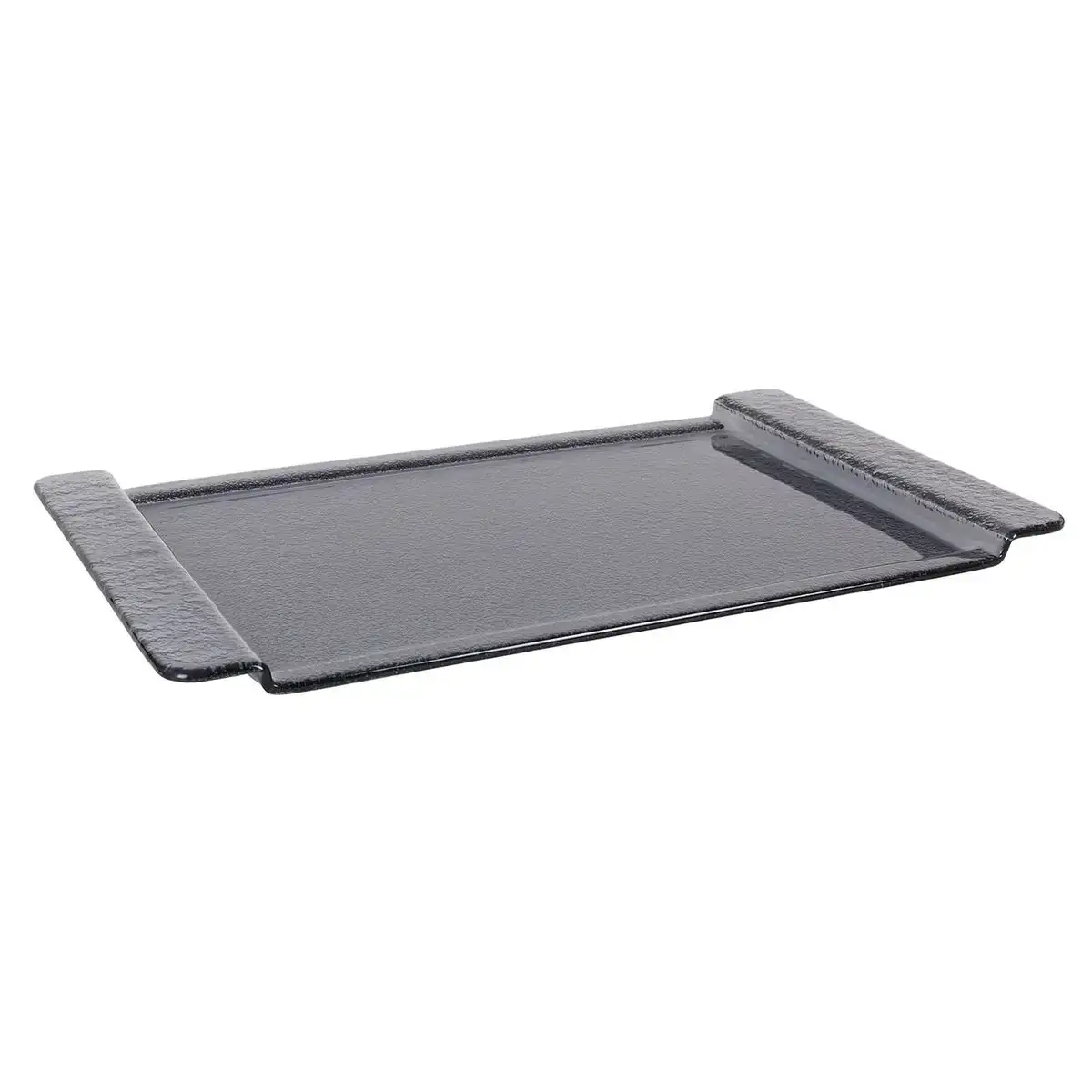 Plateau 53 x 32 5 cm verre noir_9545. DIAYTAR COTE D'IVOIRE - Votre Destinée Shopping Personnalisée. Plongez dans notre boutique en ligne et créez votre propre expérience de shopping en choisissant parmi nos produits variés.