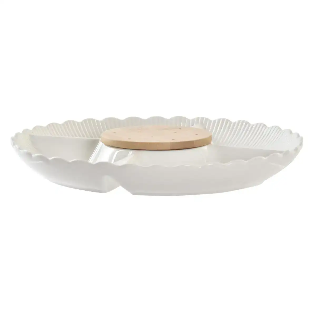 Plateau a gou ter dkd home decor 25 5 x 25 5 x 3 cm porcelaine naturelle blanc_9821. DIAYTAR COTE D'IVOIRE - Votre Portail Vers l'Exclusivité. Explorez notre boutique en ligne pour découvrir des produits uniques et raffinés, conçus pour ceux qui recherchent l'excellence.