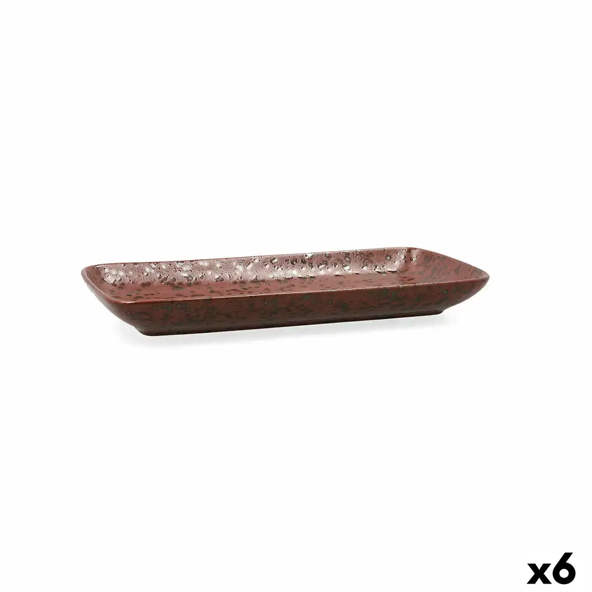 Plateau de service ariane oxide ce ramique marron 28 x 14 cm 6 unite s_4470. DIAYTAR COTE D'IVOIRE - Votre Paradis Shopping au Cœur du Côte d'Ivoire. Explorez notre boutique en ligne et découvrez des produits conçus pour enchanter chaque aspect de votre vie.