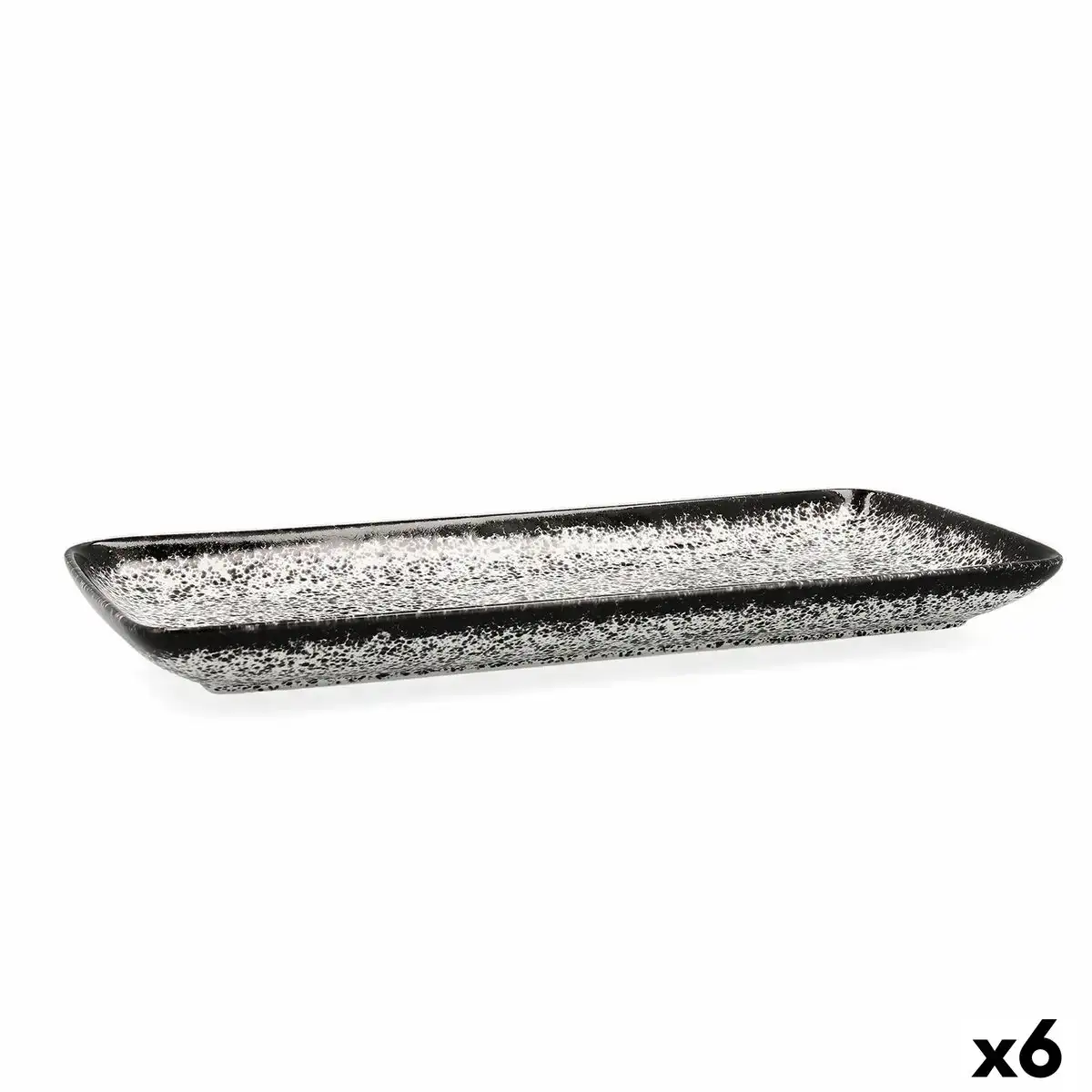 Plateau de service ariane rock ce ramique noire 36 x 16 5 cm 6 unite s_3781. Bienvenue chez DIAYTAR COTE D'IVOIRE - Où le Shopping Devient un Plaisir. Découvrez notre boutique en ligne et trouvez des trésors qui égaieront chaque jour de votre vie.