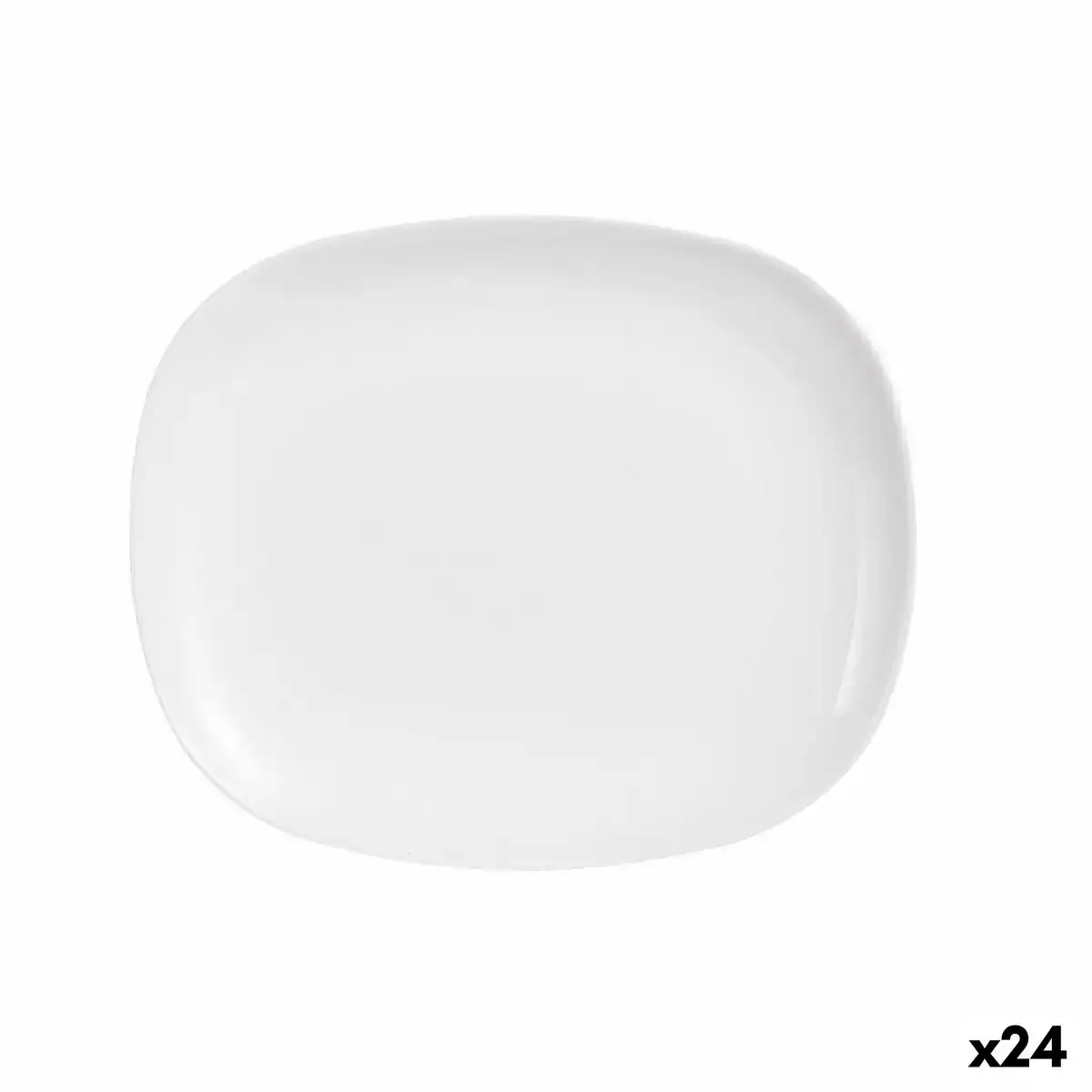Plateau de service luminarc sweet line rectangulaire verre blanc 28 x 33 cm 24 unite s_6544. Bienvenue chez DIAYTAR COTE D'IVOIRE - Où le Shopping Rime avec Diversité. Plongez dans notre univers de produits et découvrez des trésors qui représentent la richesse culturelle du Côte d'Ivoire.