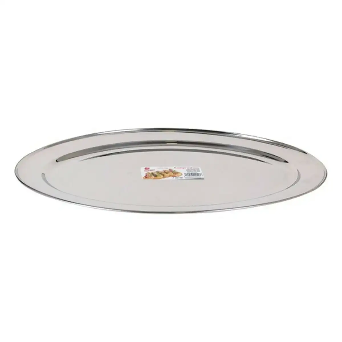 Plateau de service privilege oval silver 50 x 34 7 cm_7415. DIAYTAR COTE D'IVOIRE - Votre Boutique en Ligne, Votre Histoire. Explorez notre sélection et découvrez des produits qui reflètent votre parcours et vos aspirations, un achat à la fois.