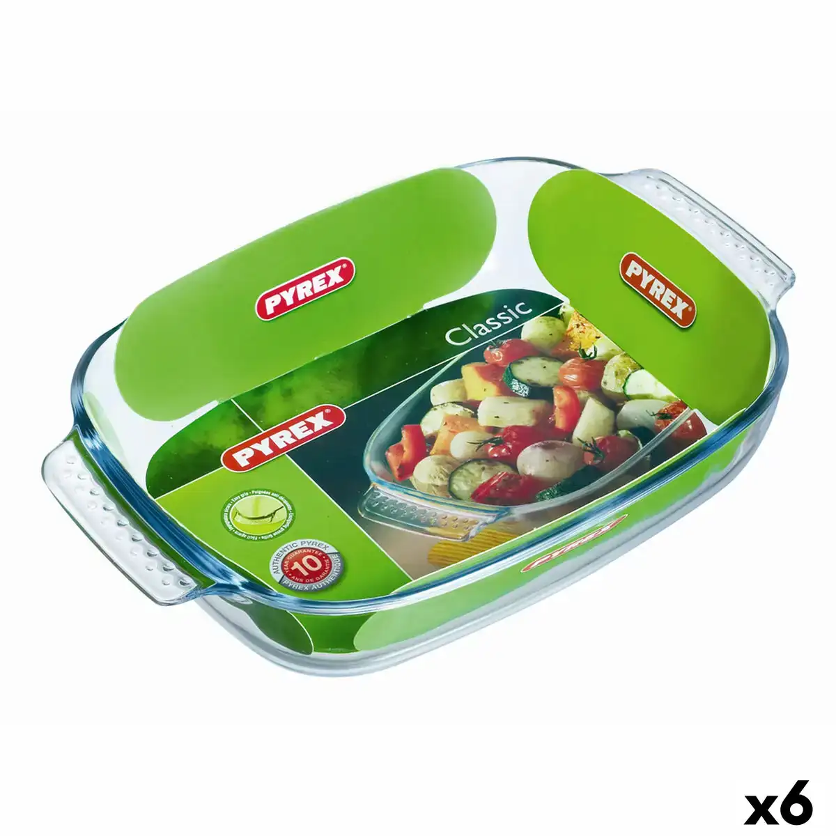 Plateau de service pyrex classic rectangulaire transparent 39 x 25 cm 6 unite s_1589. DIAYTAR COTE D'IVOIRE - Où la Qualité est Notre Engagement. Explorez notre boutique en ligne pour découvrir des produits conçus pour vous apporter satisfaction et plaisir.