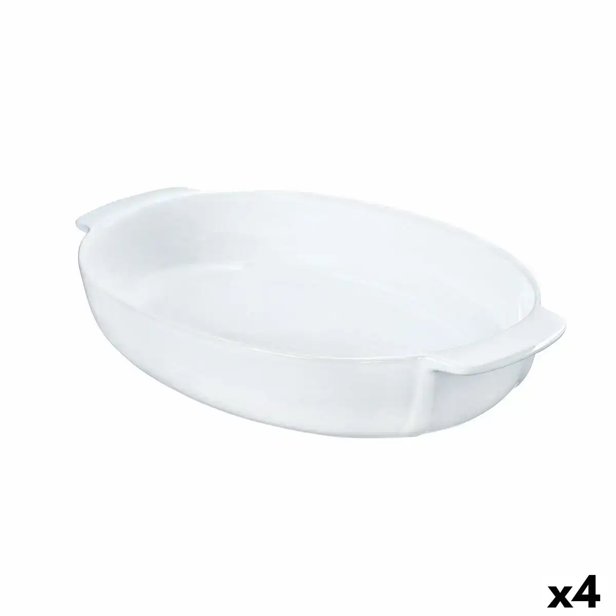 Plateau de service pyrex signature ovale 35 x 23 cm ce ramique blanche 4 unite s_8331. Bienvenue sur DIAYTAR COTE D'IVOIRE - Où Chaque Produit a son Charme. Explorez notre sélection minutieuse et trouvez des articles qui vous séduisent et vous inspirent.