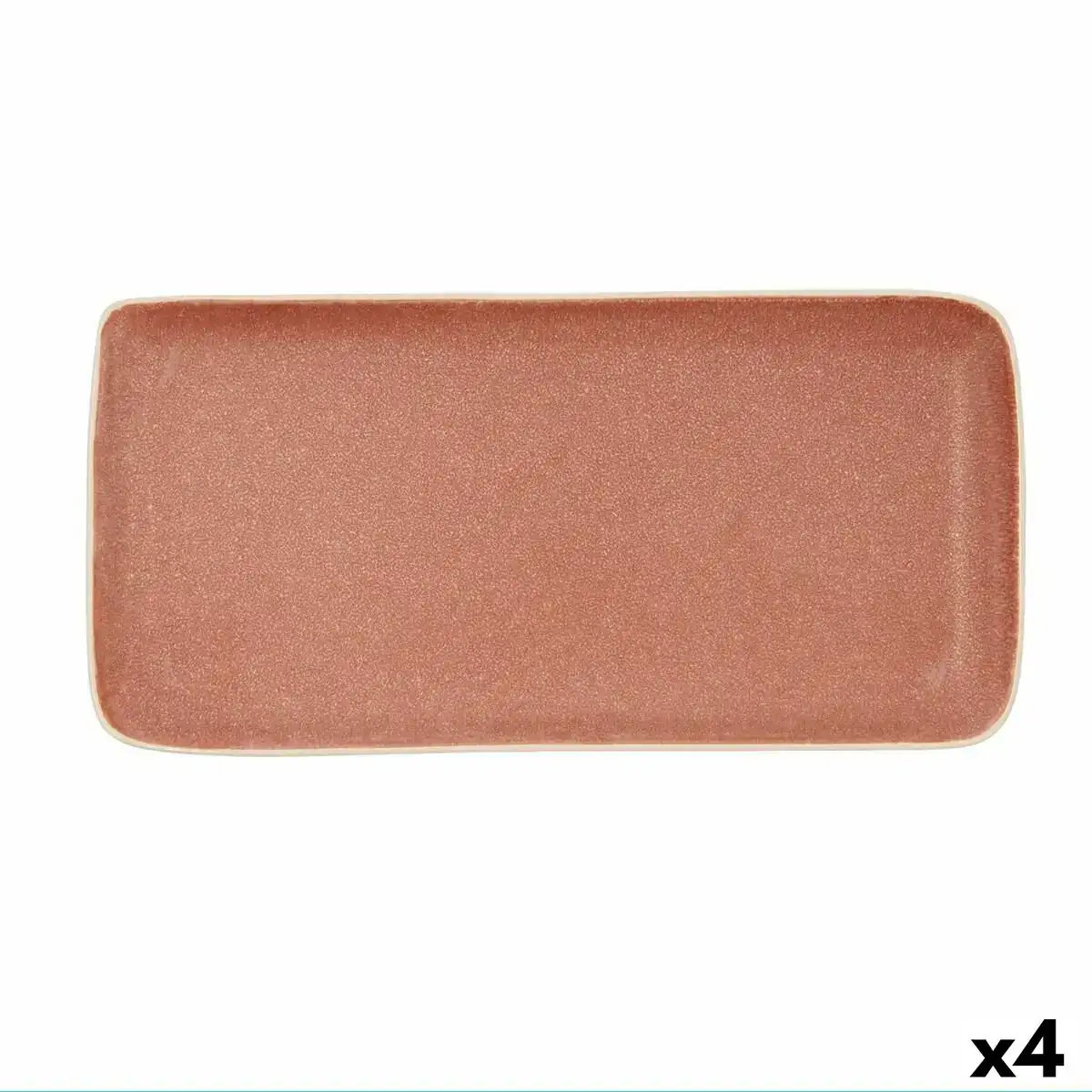 Plateau snack bidasoa gio rectangulaire 28 x 14 cm ce ramique marron 4 unite s_4845. DIAYTAR COTE D'IVOIRE - Votre Plateforme Shopping, Votre Choix Éclairé. Explorez nos offres et choisissez des articles de qualité qui reflètent votre style et vos valeurs.