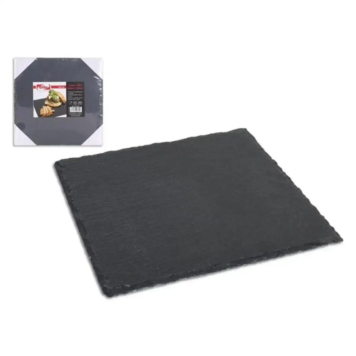 Plateau snack elite board 25 x 25 cm_3273. DIAYTAR COTE D'IVOIRE - L'Odyssée du Shopping à Votre Portée. Parcourez notre boutique en ligne et partez à la découverte d'articles qui rendront chaque jour spécial.