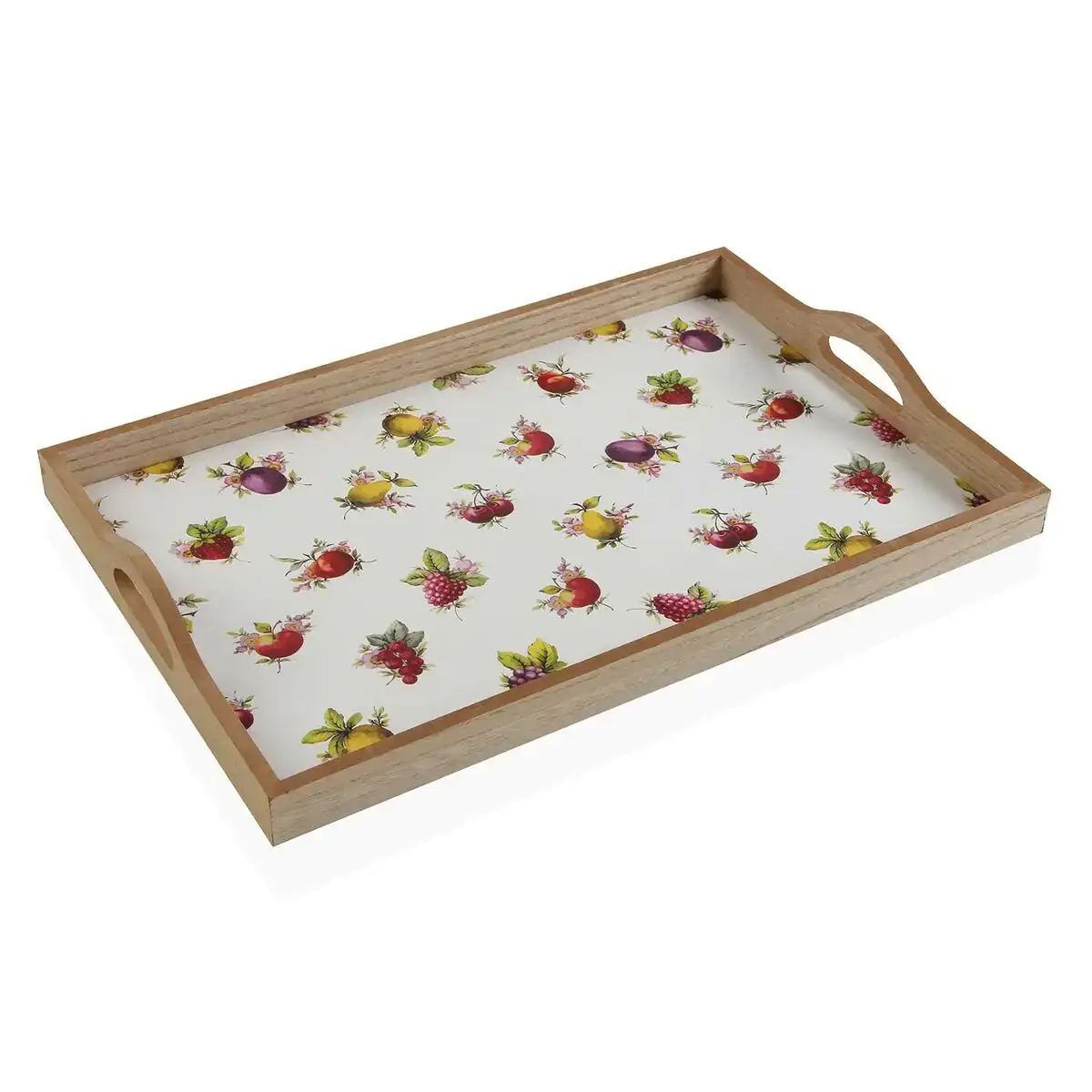 Plateau snack versa fraise mdf bois 30 x 5 x 45 cm_2191. DIAYTAR COTE D'IVOIRE - Là où Chaque Produit est une Trouvaille Unique. Découvrez notre boutique en ligne et trouvez des articles qui vous distinguent par leur originalité.