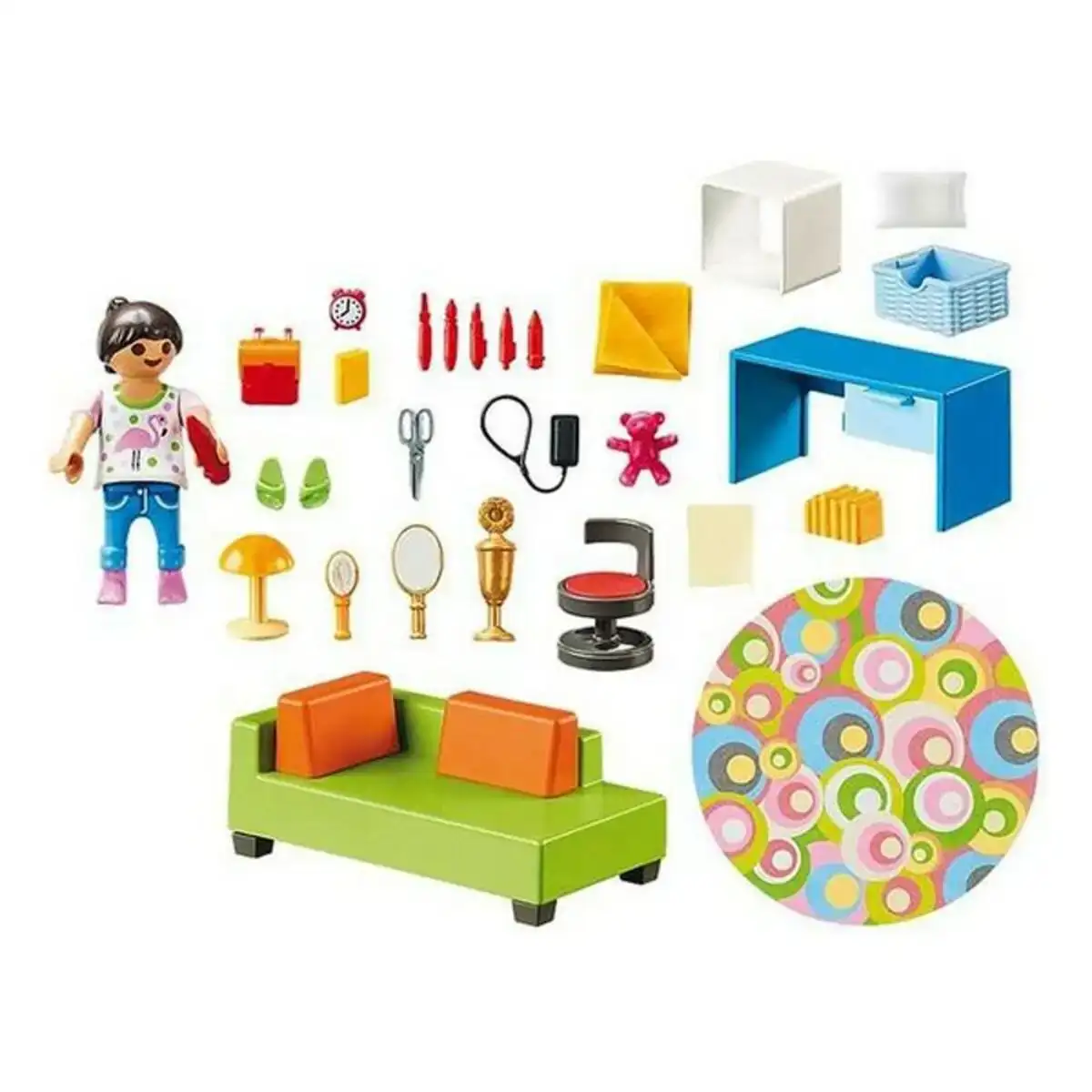 Playset dollhouse teenager s room playmobil 70209 43 pcs_9005. Bienvenue chez DIAYTAR COTE D'IVOIRE - Où Chaque Produit a son Âme. Découvrez notre gamme et choisissez des articles qui résonnent avec votre personnalité et vos valeurs.