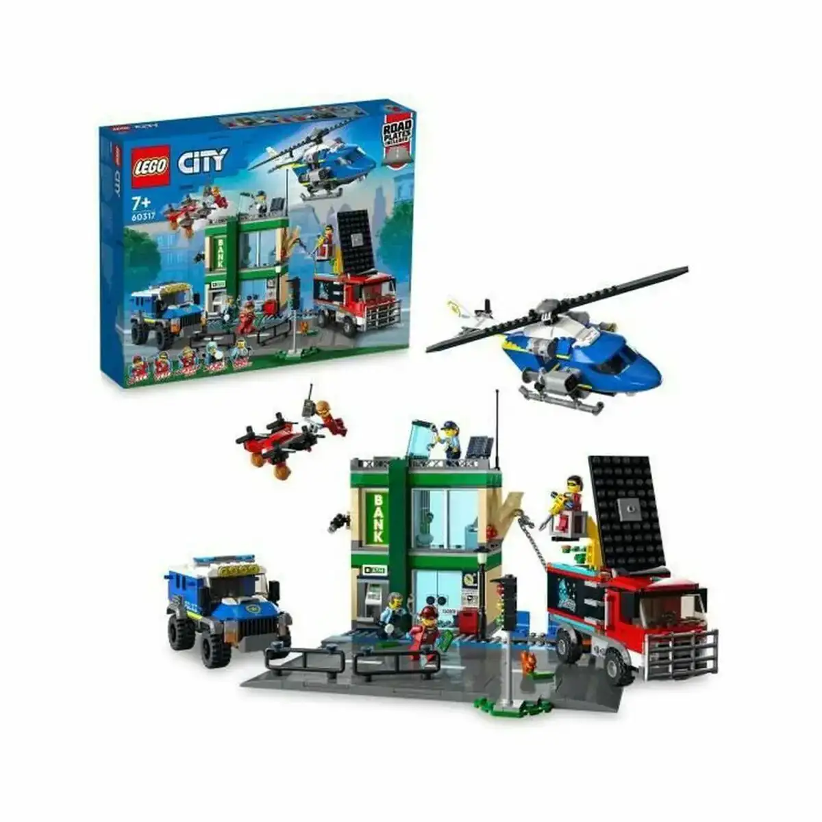 Playset lego 60317 la poursuite de la police de la ville a la banque 915 pie ces_1542. DIAYTAR COTE D'IVOIRE - Où l'Élégance Rencontré l'Accessibilité. Parcourez notre catalogue et trouvez des produits qui apportent une touche de sophistication à votre vie quotidienne sans compromettre votre budget.